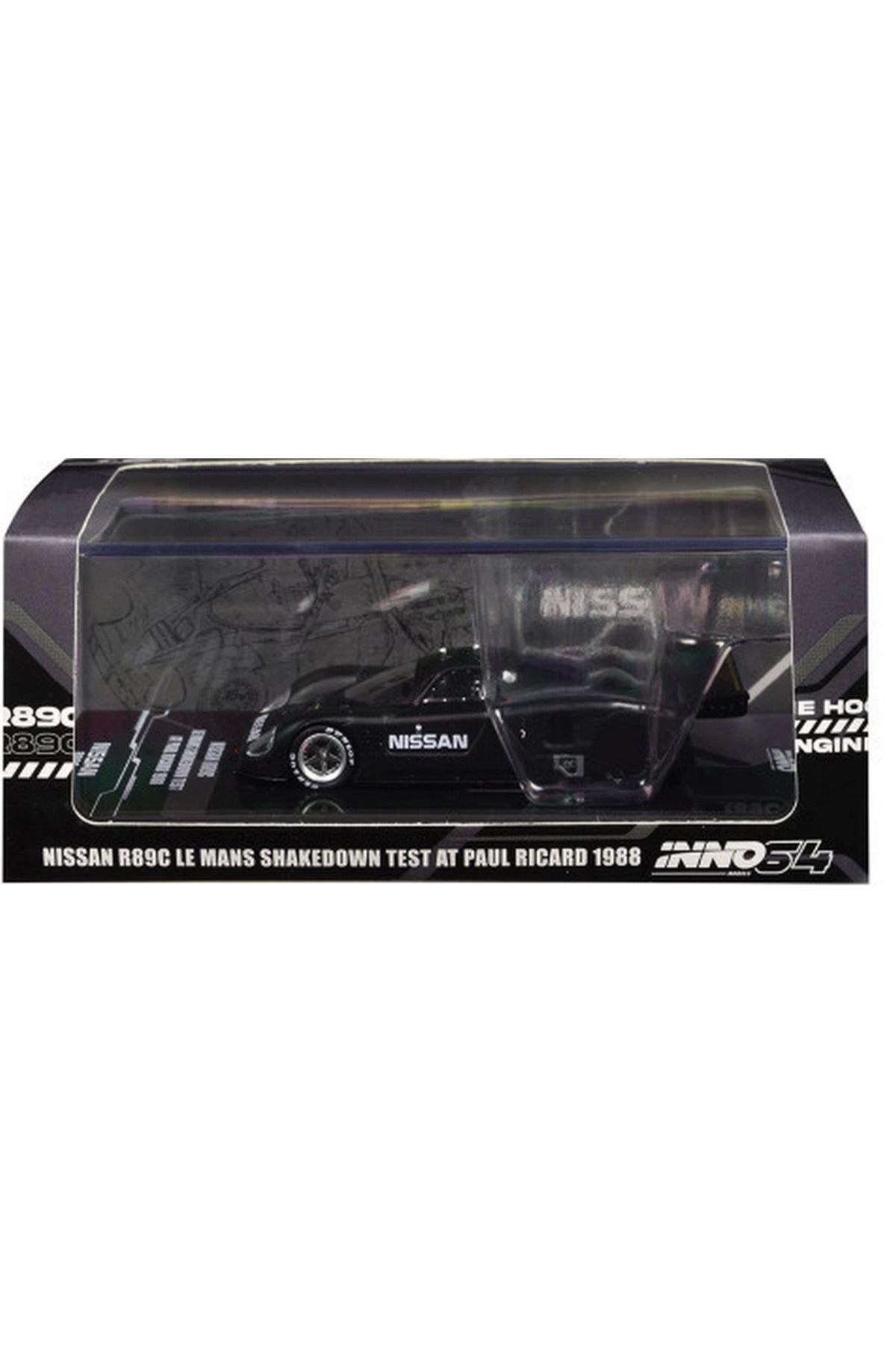 estevia 1/64 Nissan R89C Le Mans Shwn Test At Paul Ricard 1988 Yeni!!!