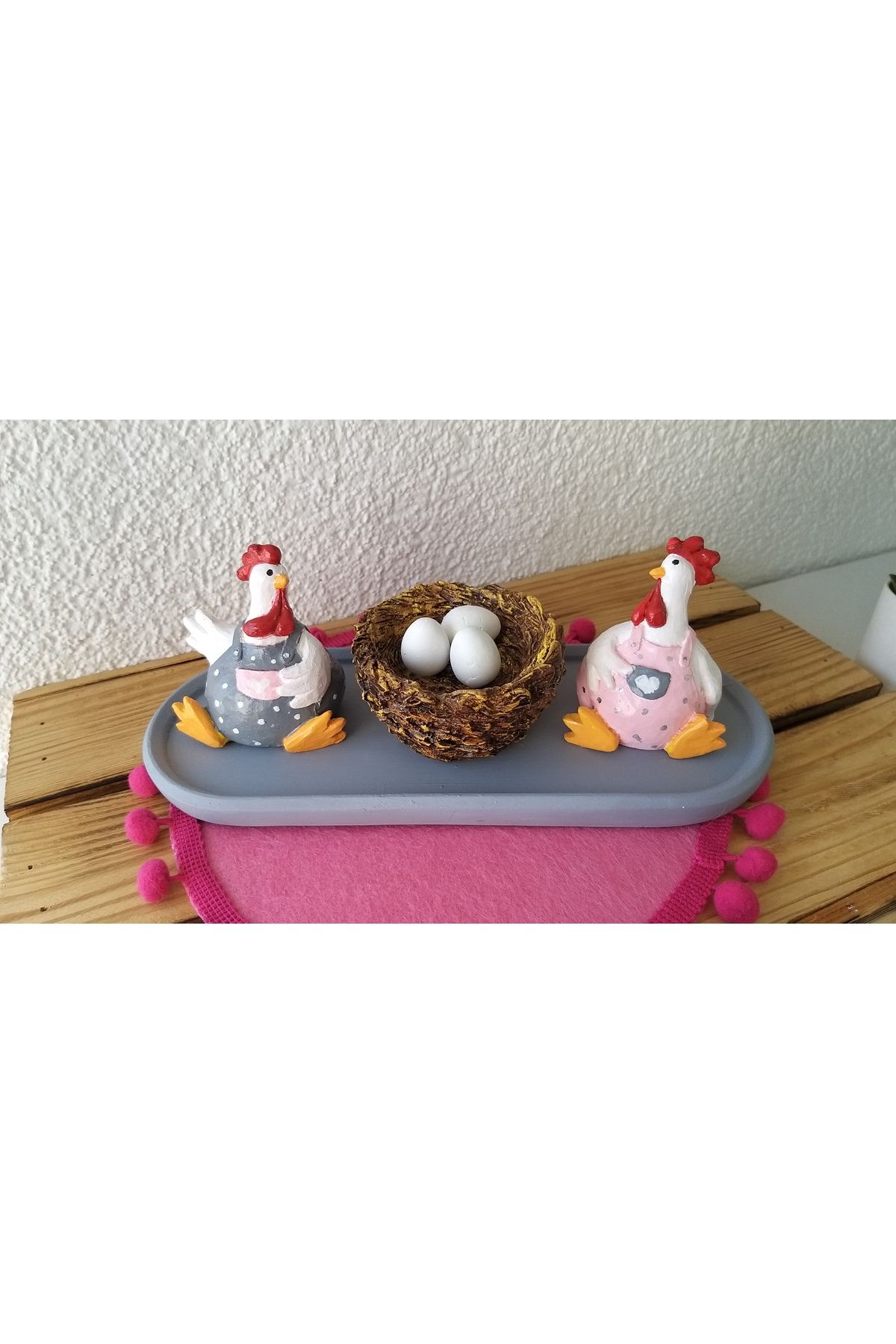 JELLY SEVİMLİ TAVUK VE HOROZ SET
