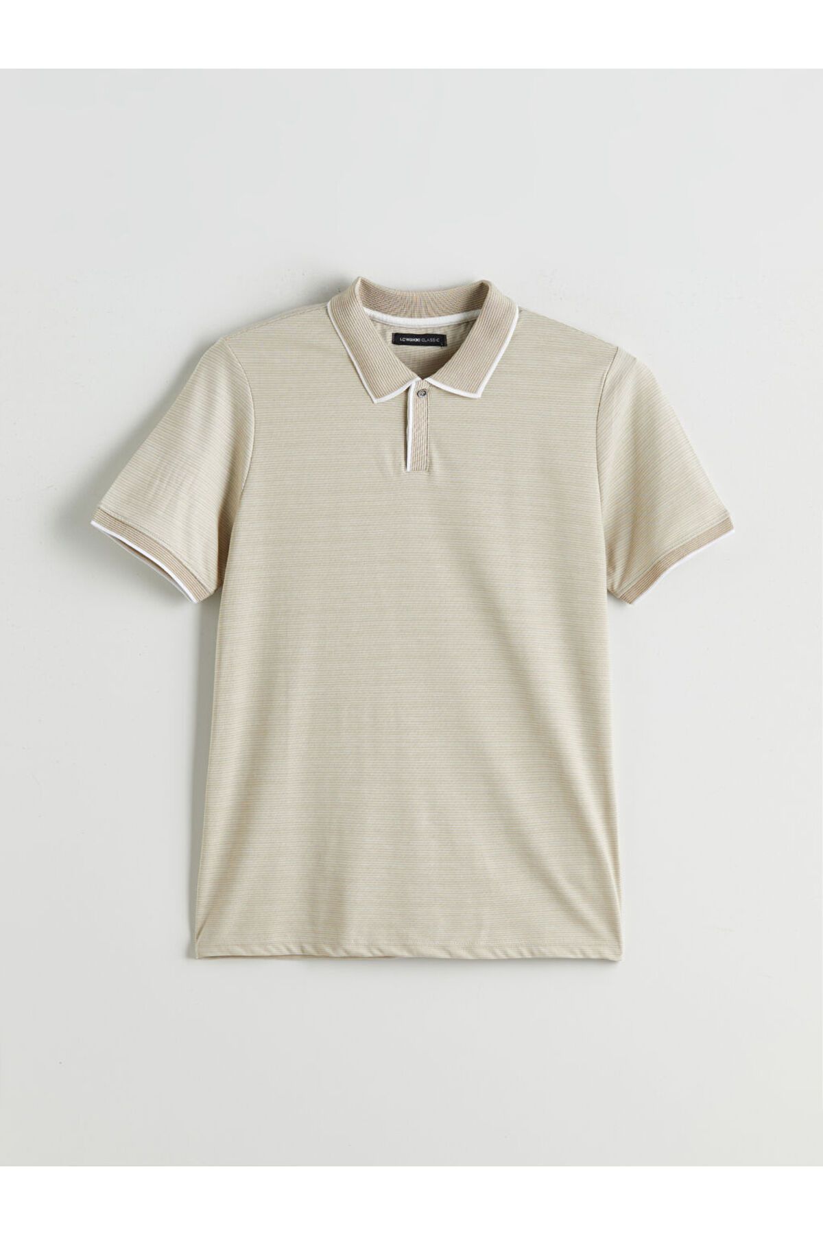 LC Waikiki Polo Yaka Çizgili Erkek Tişört