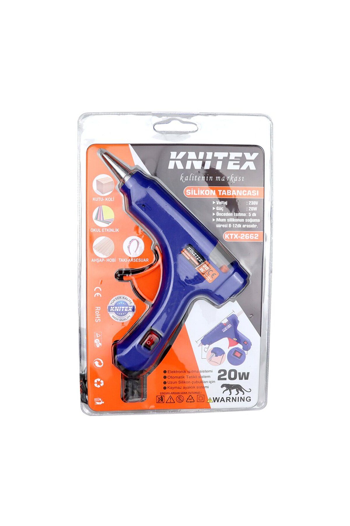 opencart Yeni Opencart 20W Anahtarli Sicak Mum Silikon Tabancasi (4172) Kampanya!!!