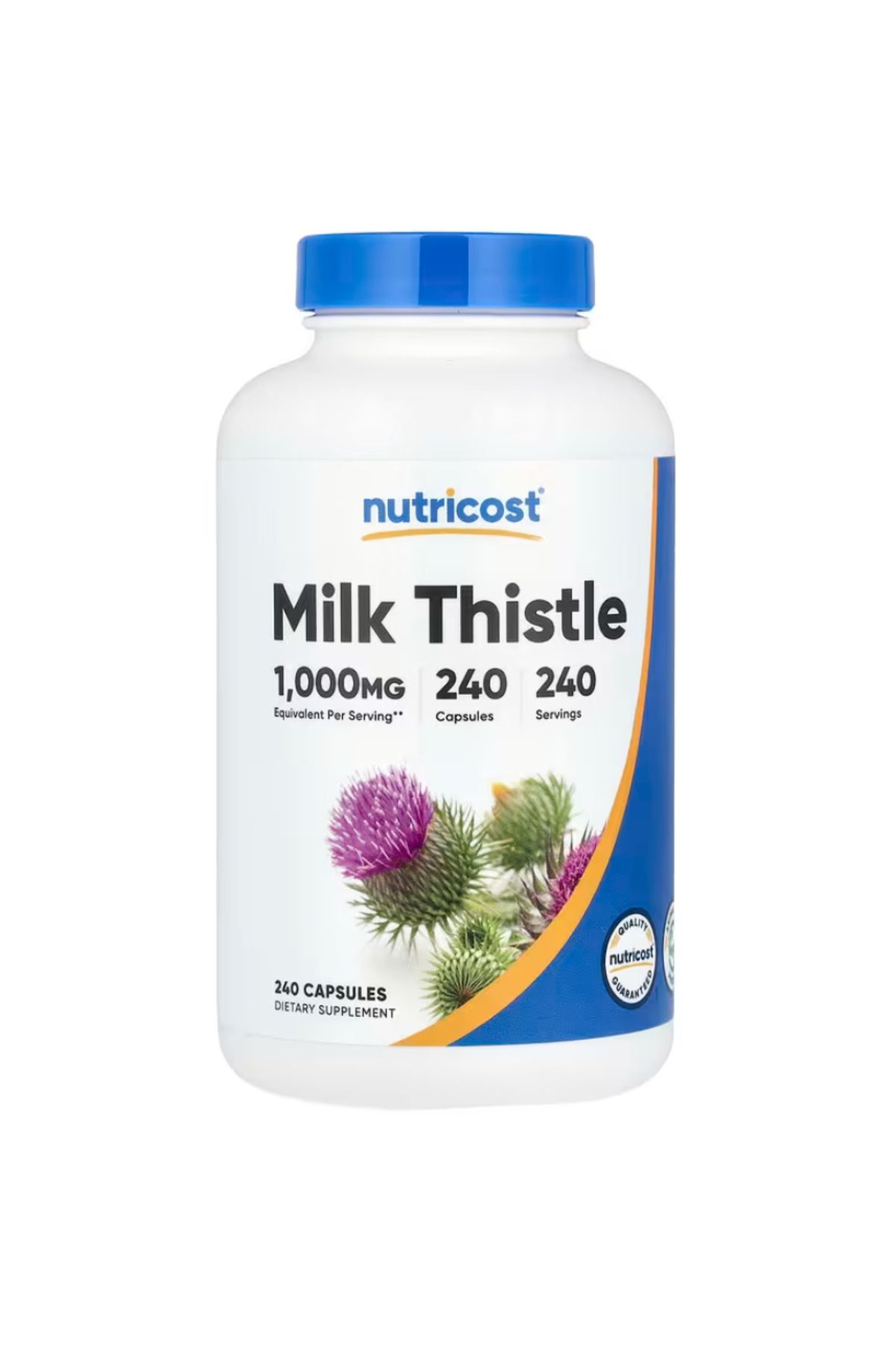 Nutricost , Milk Thistle, 1,000 mg, 240 Capsules