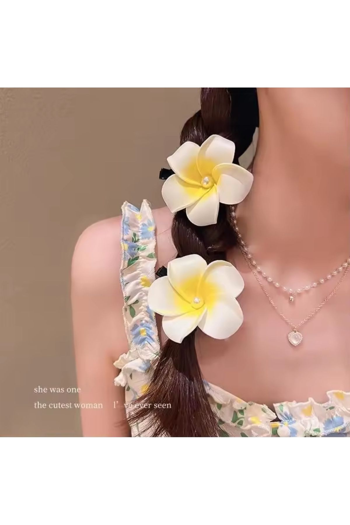 LO ADORO 2 Adet Çocuk Lotus Çiçek Toka Kilips Sarı Lotus Kımızı Lotus Pembe Lotus Beyaz Lotus Toka