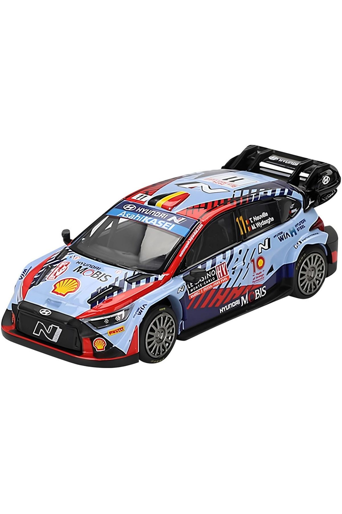 BYR Fırsat Byr 1/64 Hyundai I20 N Rally1 Hybrid 2024 Rallye Monte-Carlo Winner Yeni