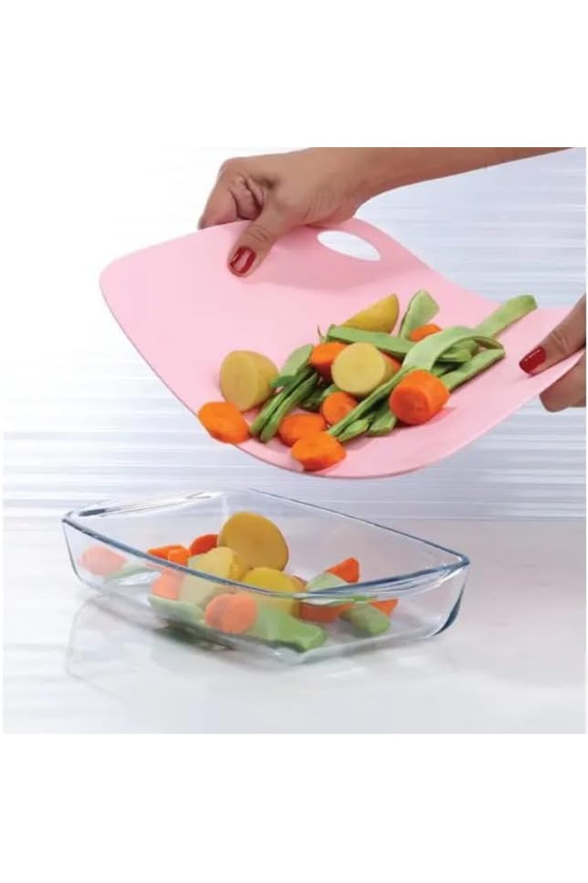 STOREMAX sellbuystore Pratik Flexı Kesim Matı, İnce Sert Plastik Kesim Panosu, Kesim İşleriniz İçin Ku
