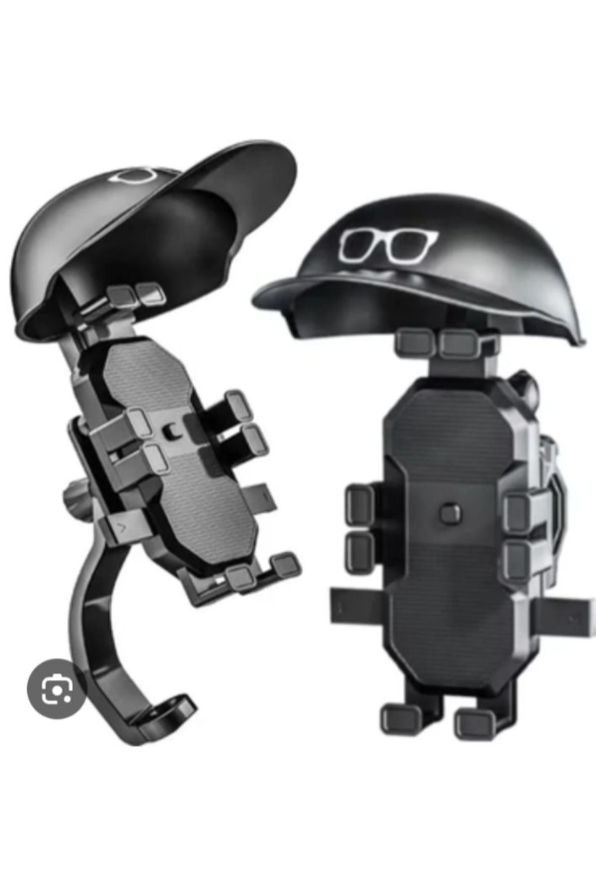 Aydoganticaret44 Motor Motosiklet Bisiklet Telefon Tutucu YağmurGüneş Koruyucu GoPro Bağlantılı Şok Emici Damper