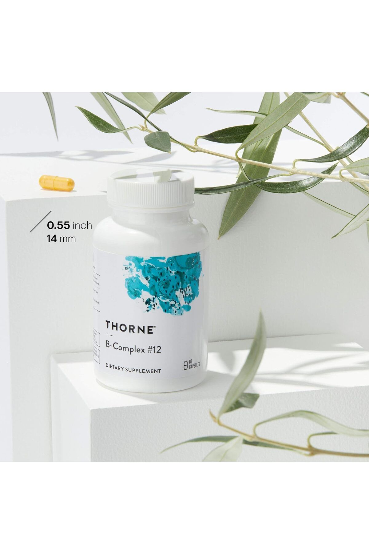 Thorne-B-Complex #12 - Vitamin B Complex with Active B12 and Folate - 60 Capsules 6