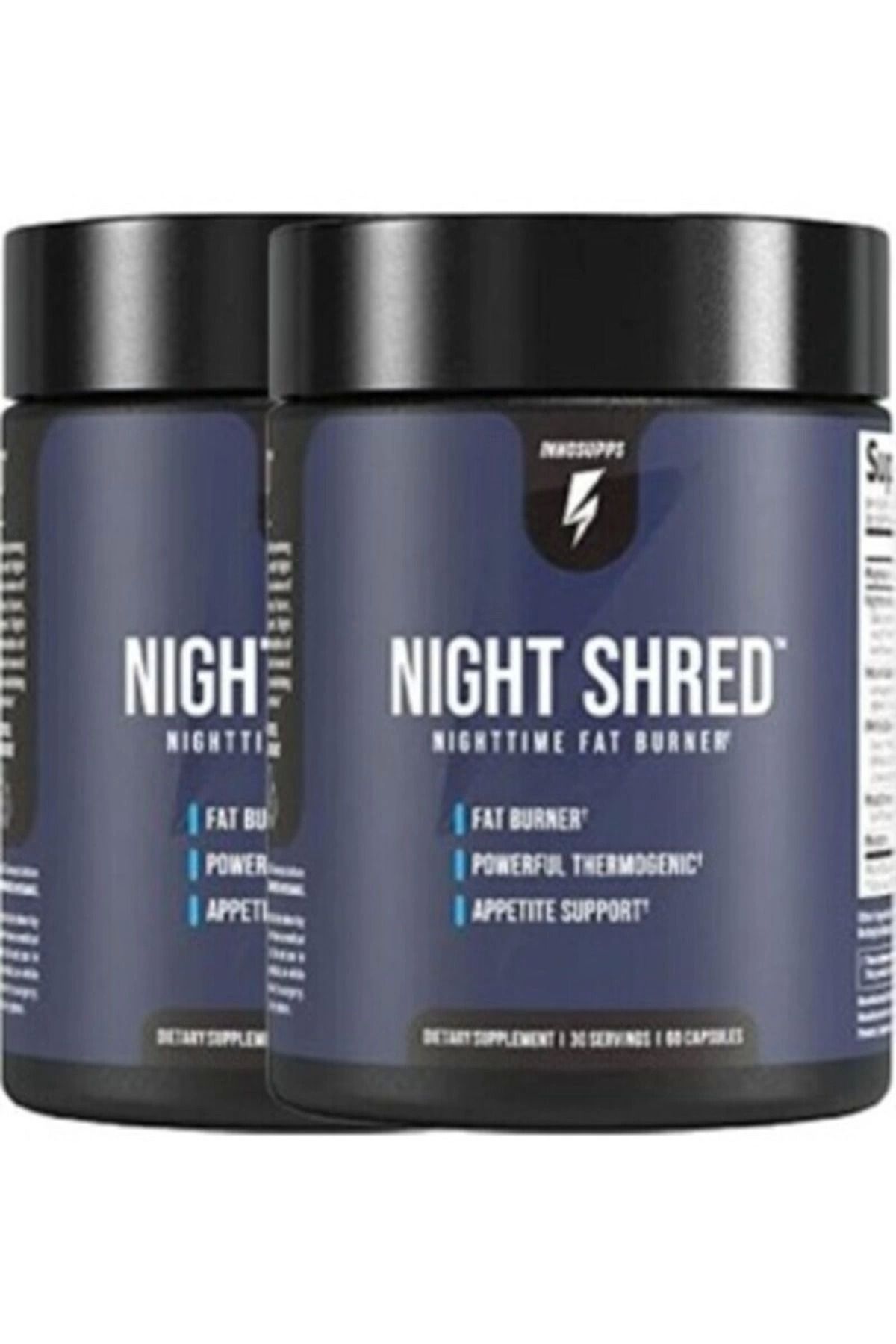 yusuftex Night Shread Time Fat Burner Gece Yağ Yakma 60 Lı X 2 ADET