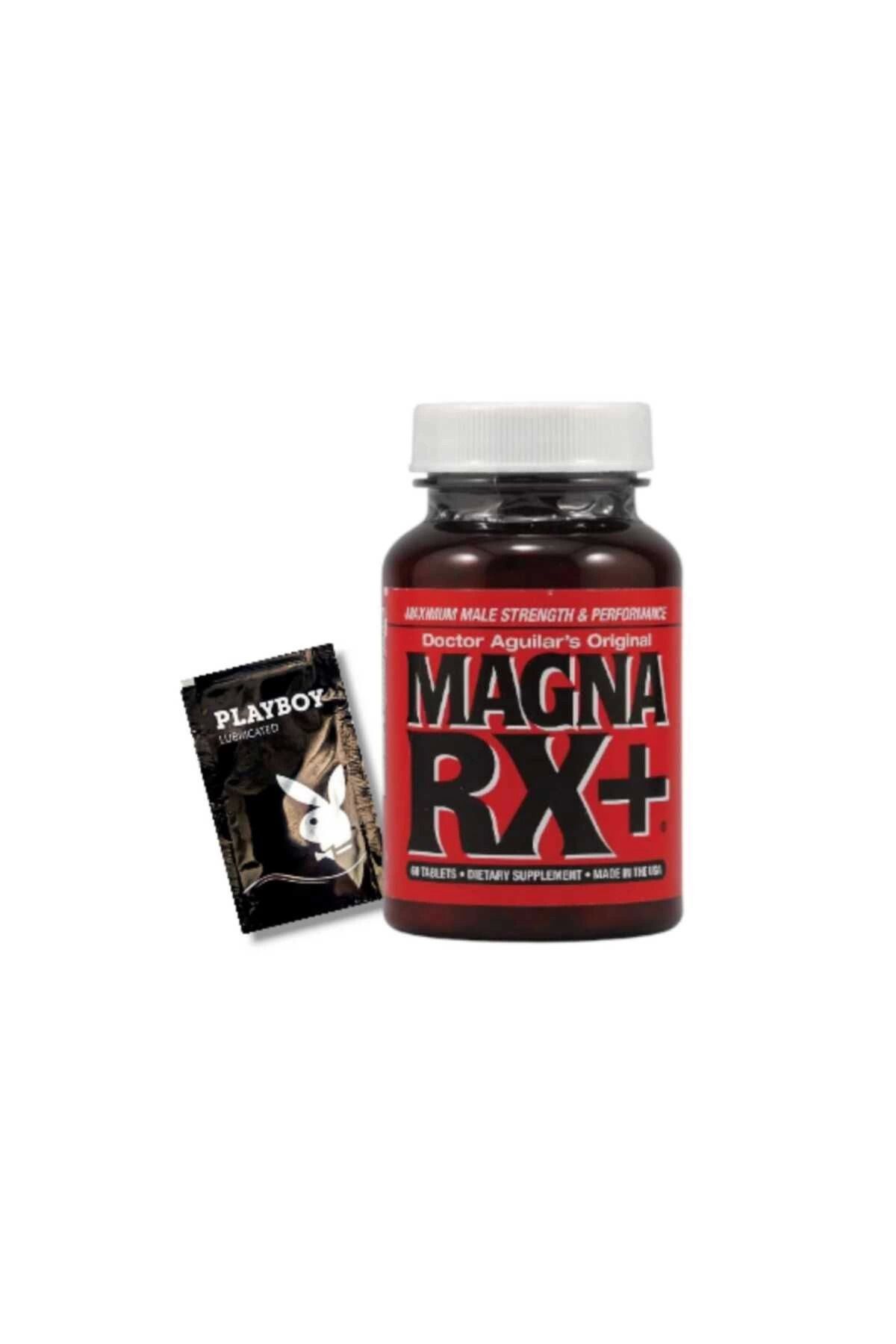 yusuftex Magna RX+ Erkek Performansı Arttıran Pen s Geliştirici 60 lı + Yanında Playboy Jel Hediye