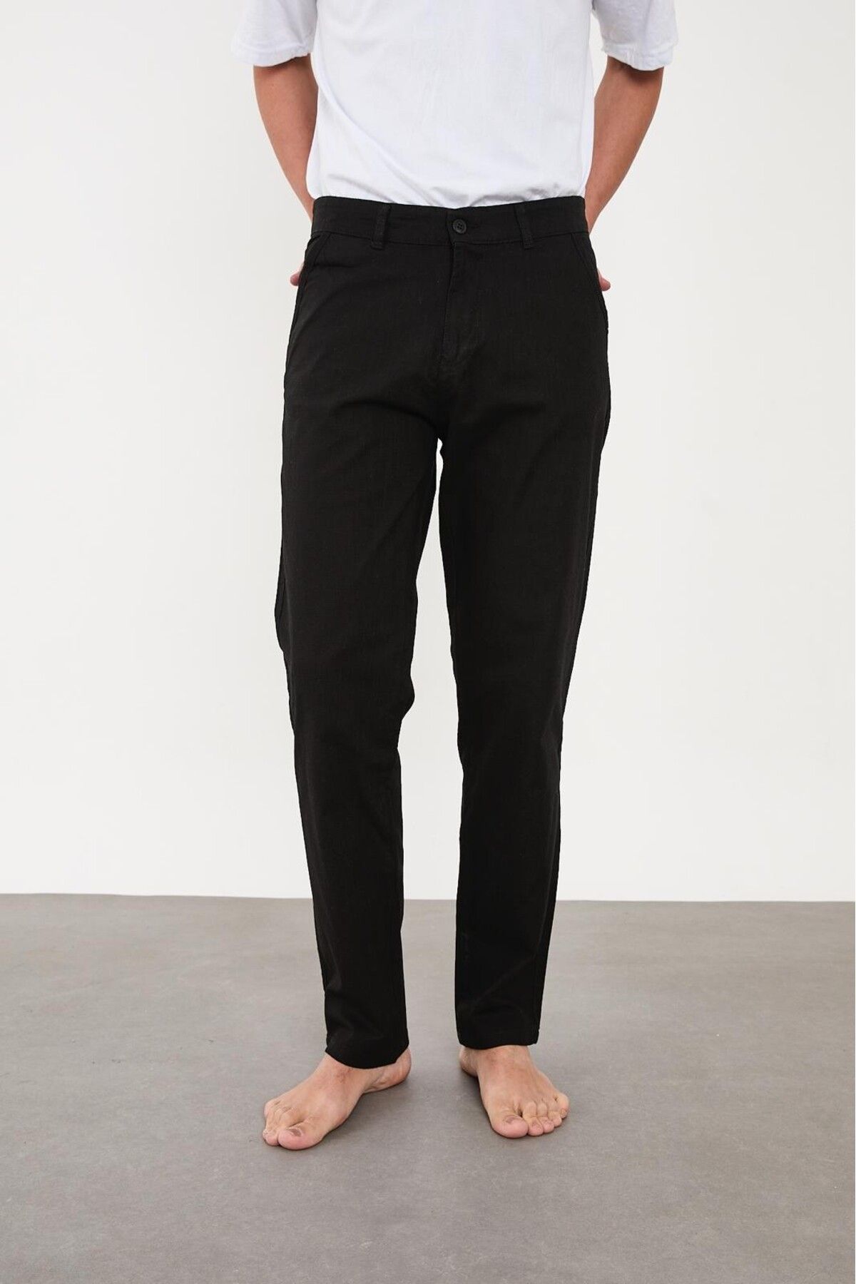 twentyfive25 Erkek Keten Pantolon