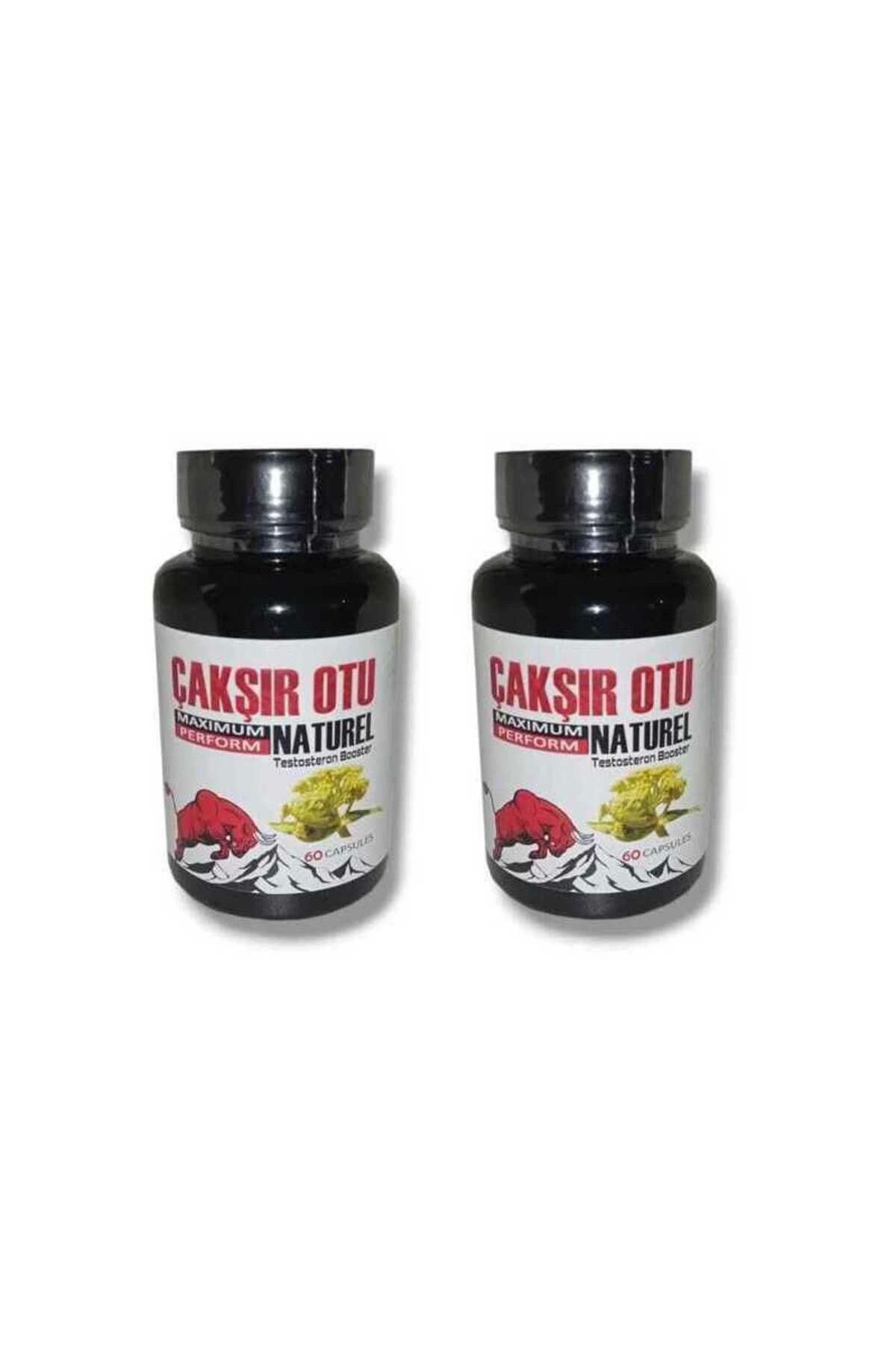 yusuftex Çakşır Otu Natural Booster Erkeklere Özel Maksimum Sertlik Performans 60'lı X 2 Adet