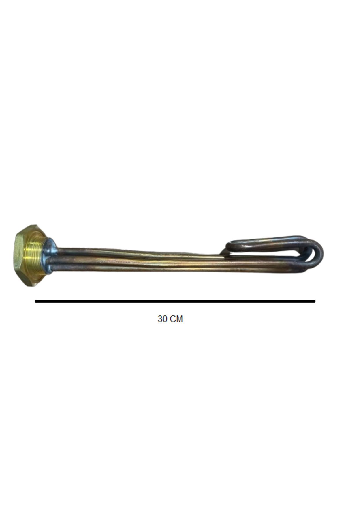 Universal BAKIR REZİSTANS 1 1/4 2000W 30CM 8,5MM 220V (İNCE DİŞ)