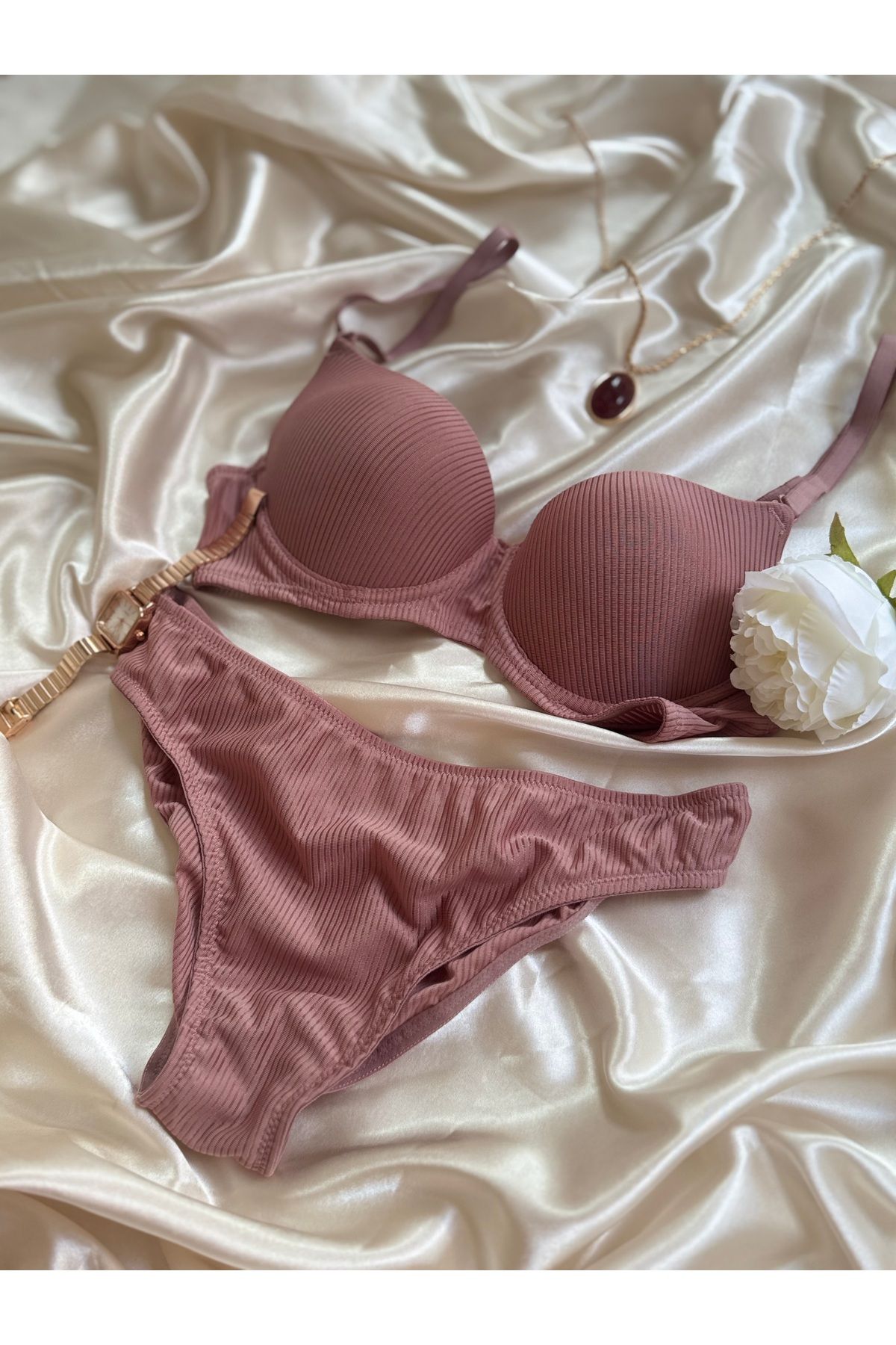 Home Destekli push up ribana takım