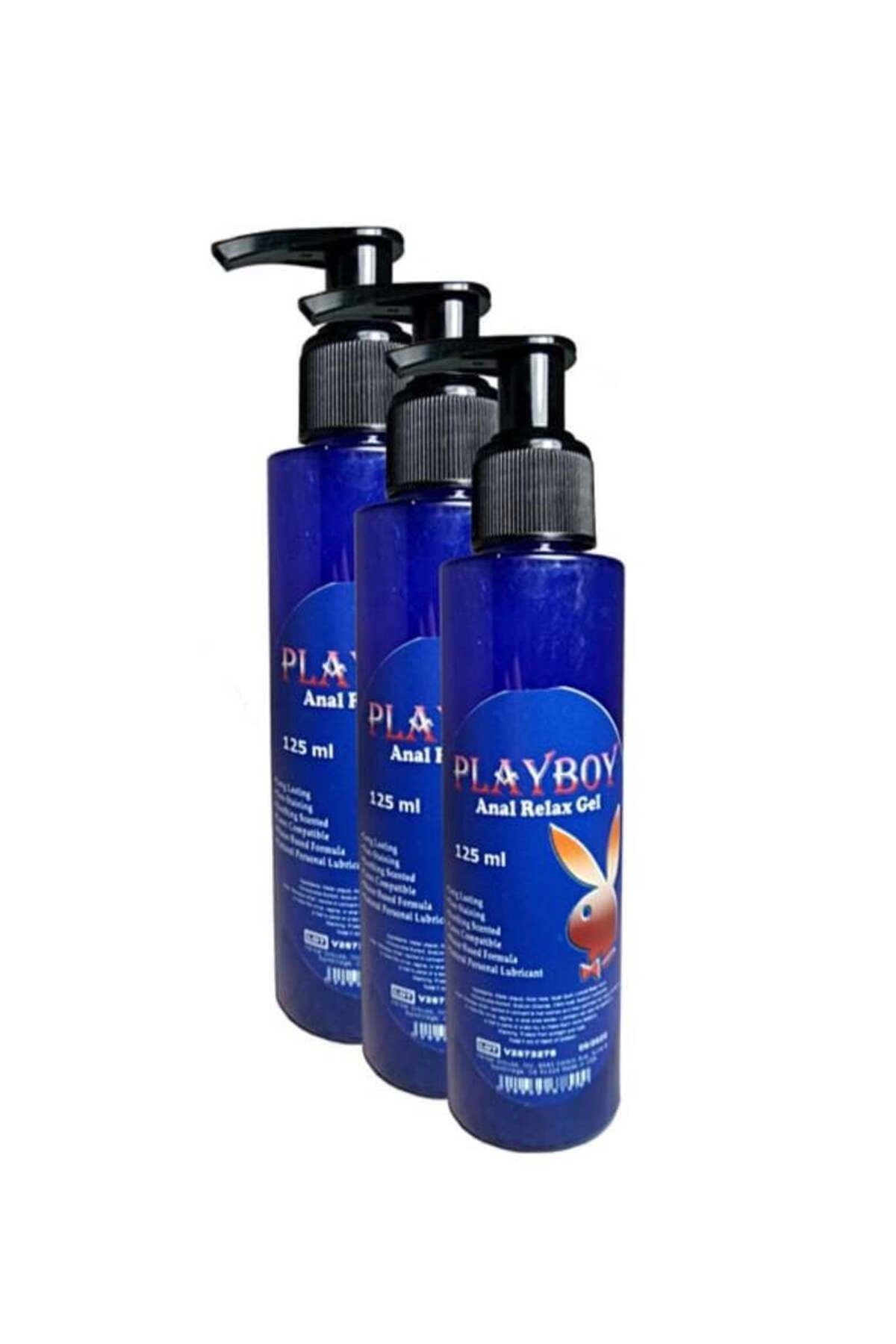 Genel Markalar Playboy Lubricant Anl Relax Gel 125ml Anl Gel 3 Adet