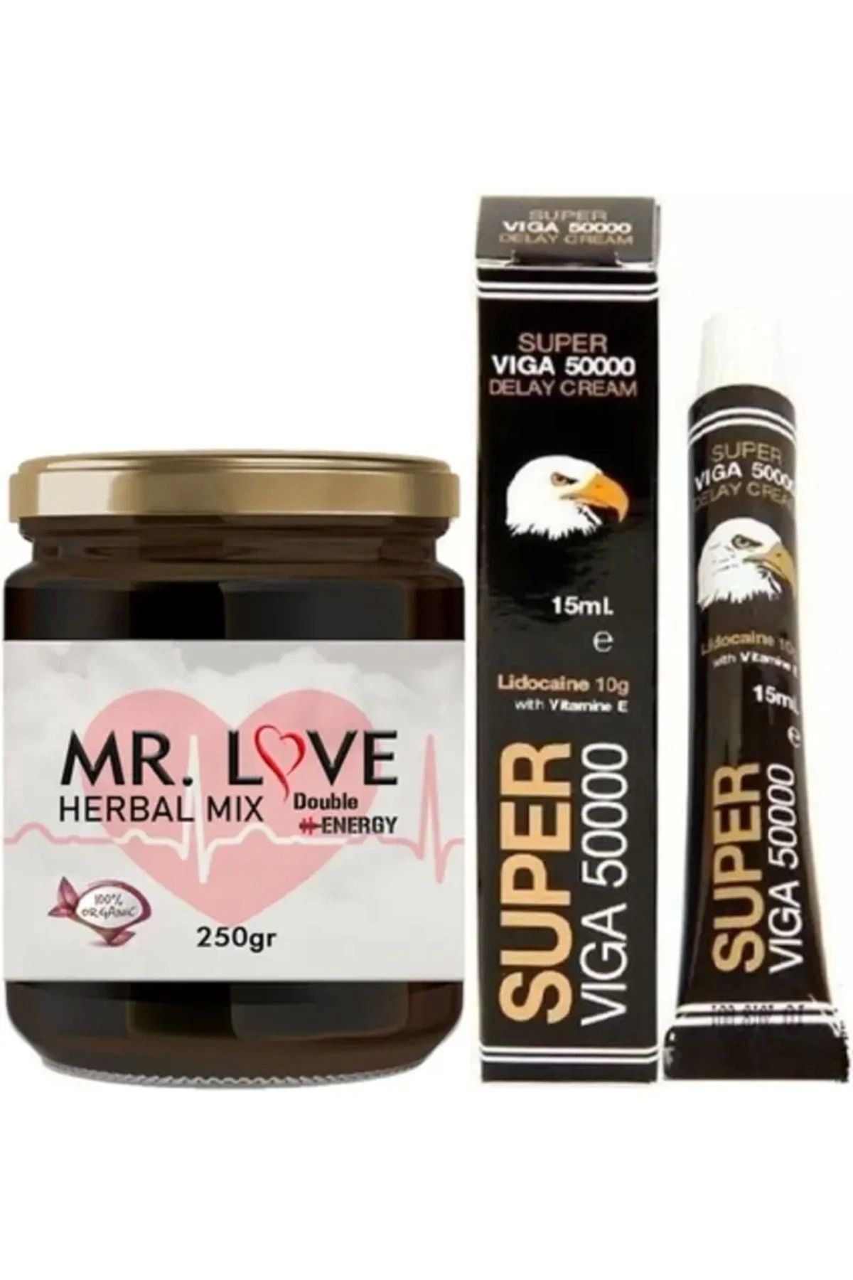 yusuftex Mr. Love Mrlove Ginsengli 250 gr ve Krem