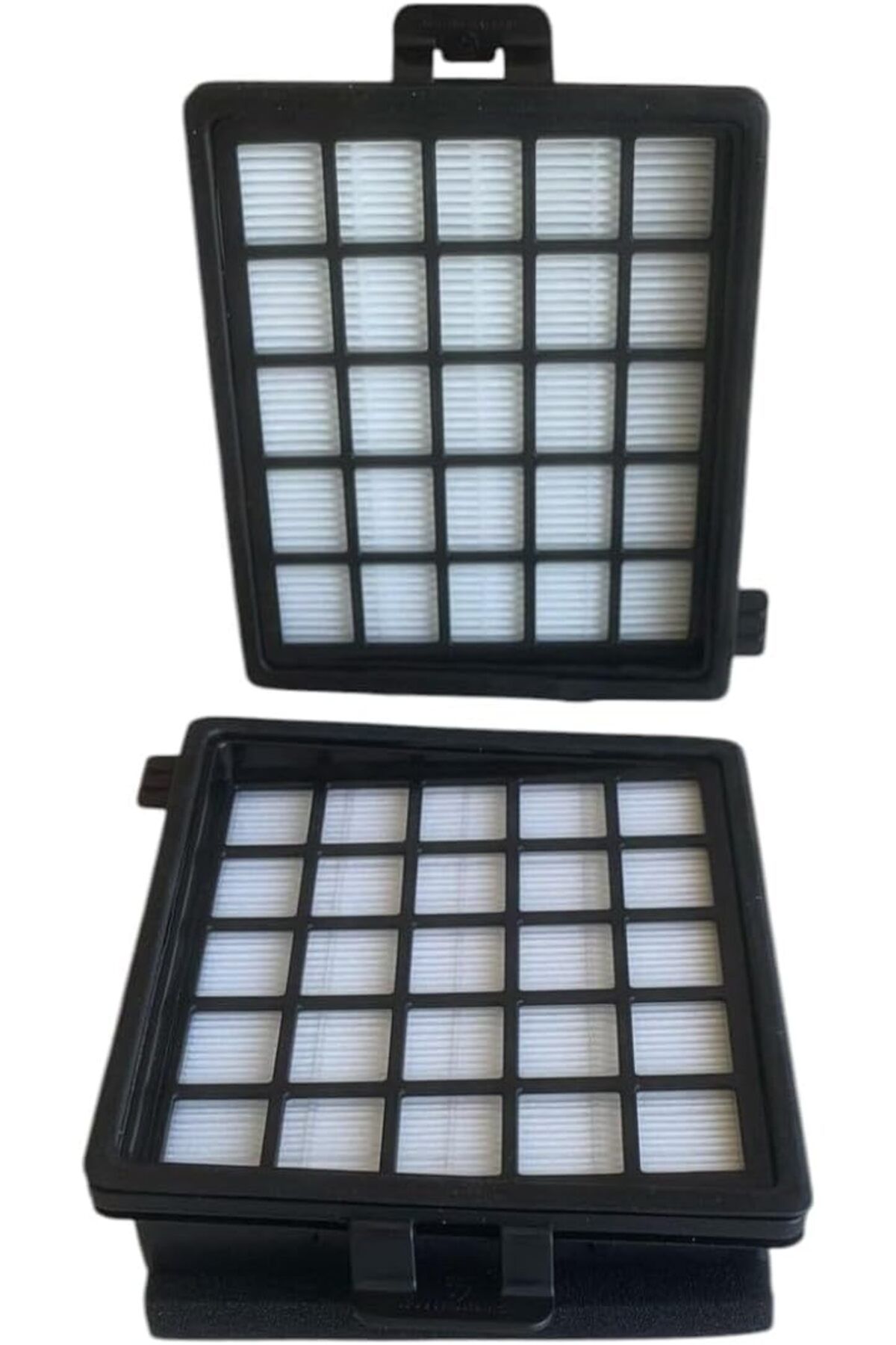 STOREMAX sellbuystore SÜPÜRGE HAZNE İÇİ HEPA FİLTRE - SİYAH PLASTİK - 2 ADET - FC8130 EASY LIFE - MO