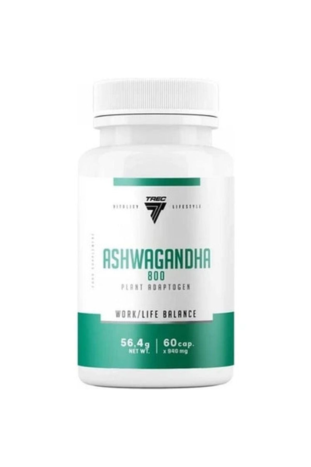 Trec NUTRITION Ashwagan.dha.a 800 mg Plant Adaptogen 60 Caps