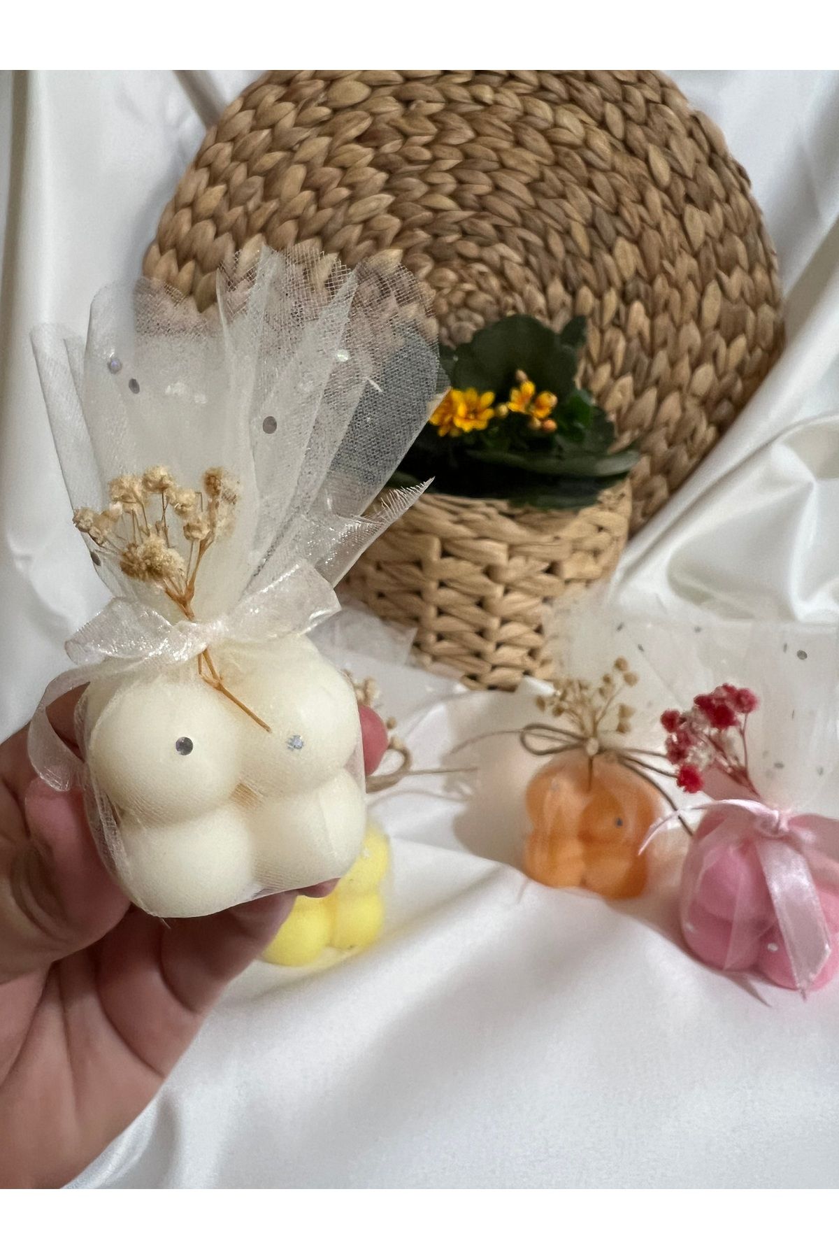 Light of Love Hediyelik Bubble Mum 10 Adet - Düğün Nişan Nikah Kına Sünnet Baby Shower Hediyelik