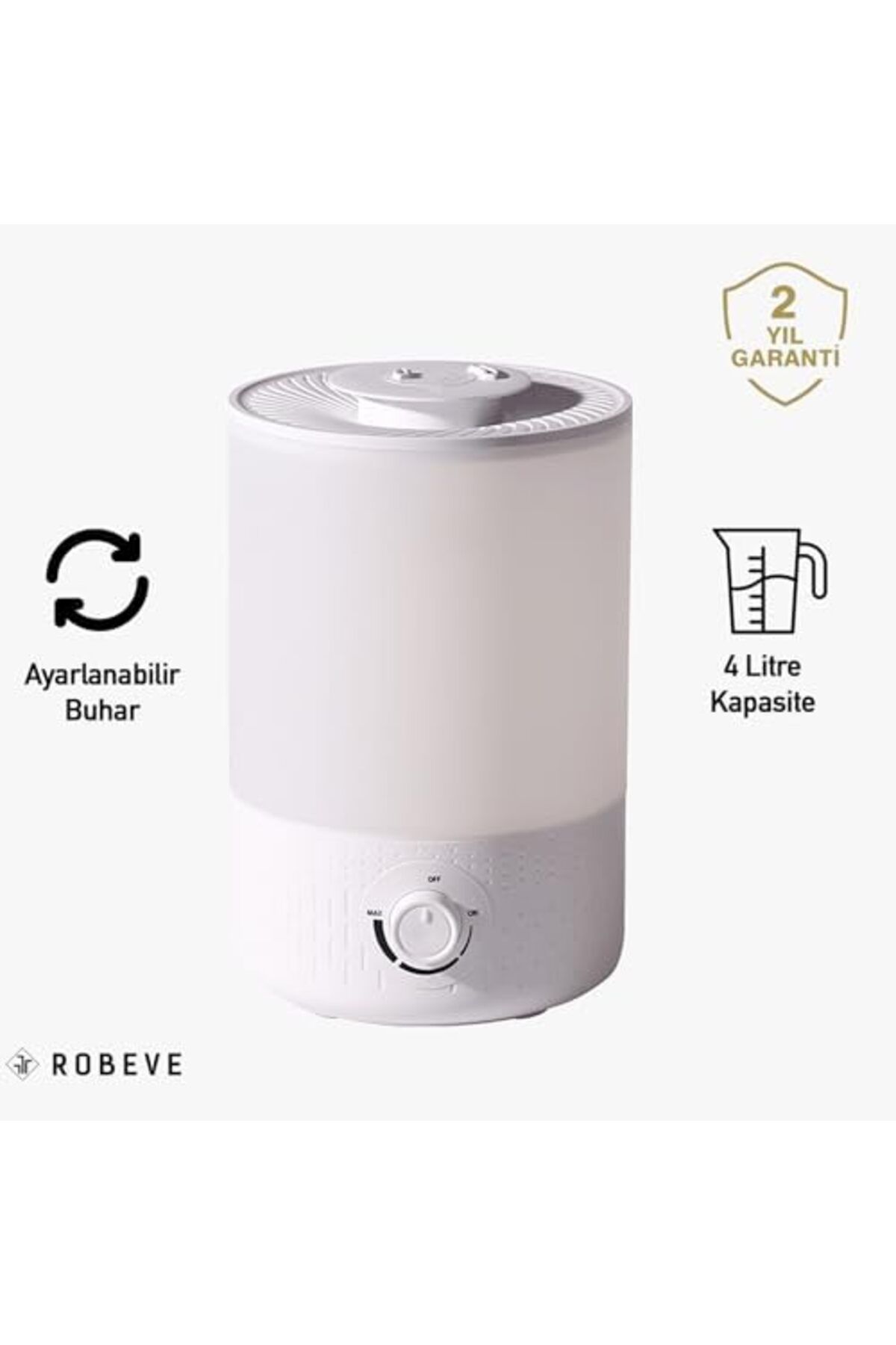 STOREMAX srhtDS Ultrasonik Hava Nemlendirici Aroma Difüzörü 4 Litre Buhar Makinesi 4l Nemlendirici - Otoma