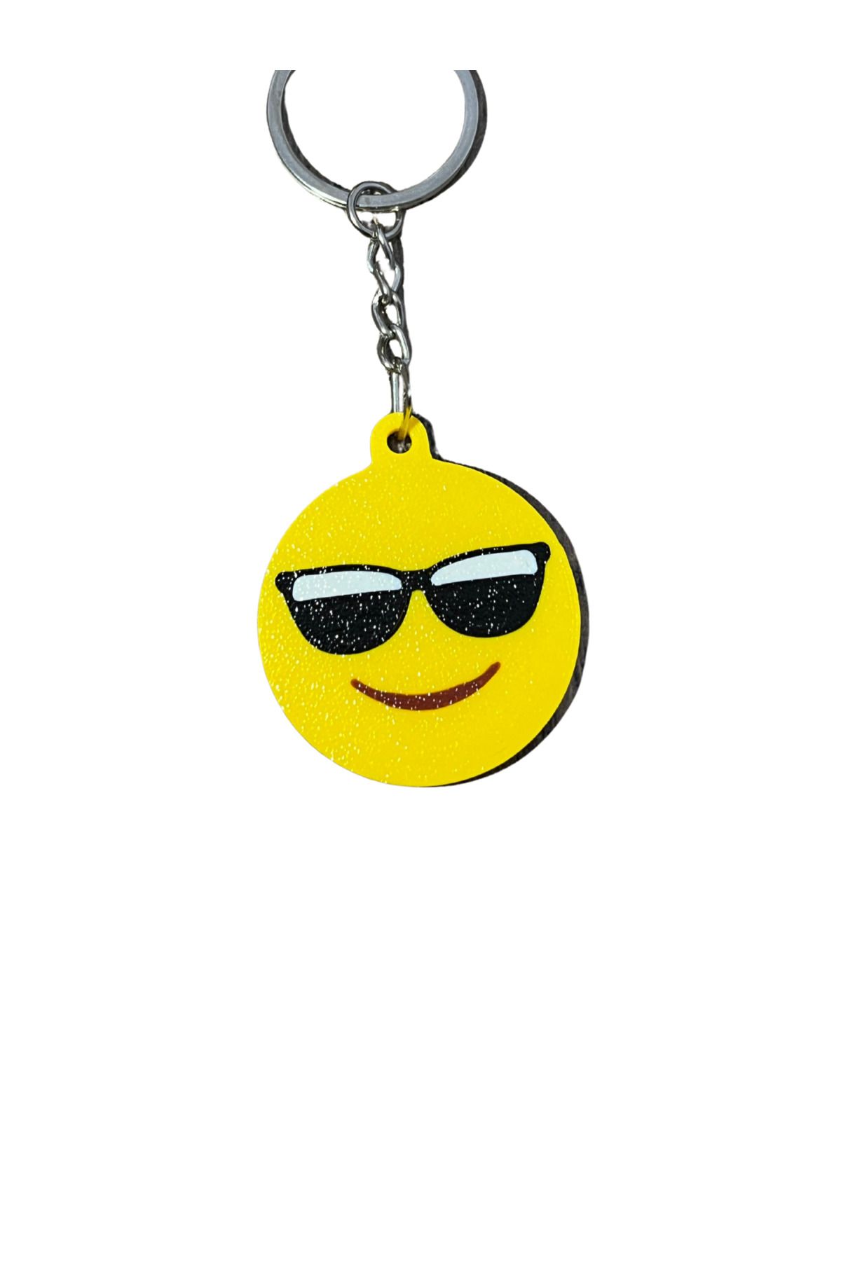 OLGUN Güneş Gözlüklü Emojeli Anahtarlık