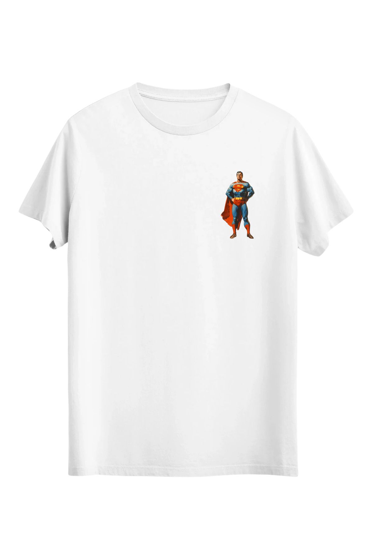 srcmarket Dünyanın En Güçlü İnsanı, Süper Adam, Süper İnsan Baskılı Unisex Tshirt