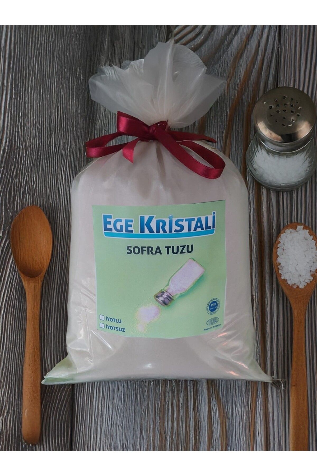 EGE KRİSTALİ EGE KRİSTALİ RAFİNE SOFRA TUZU 2.5 KG
