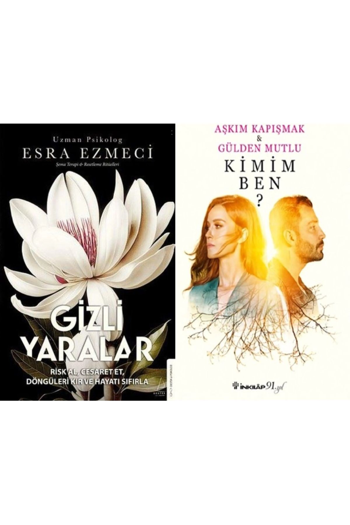 Destek Yayınları Gizli Yaralar + Kimim Ben 2 Kitap Set
