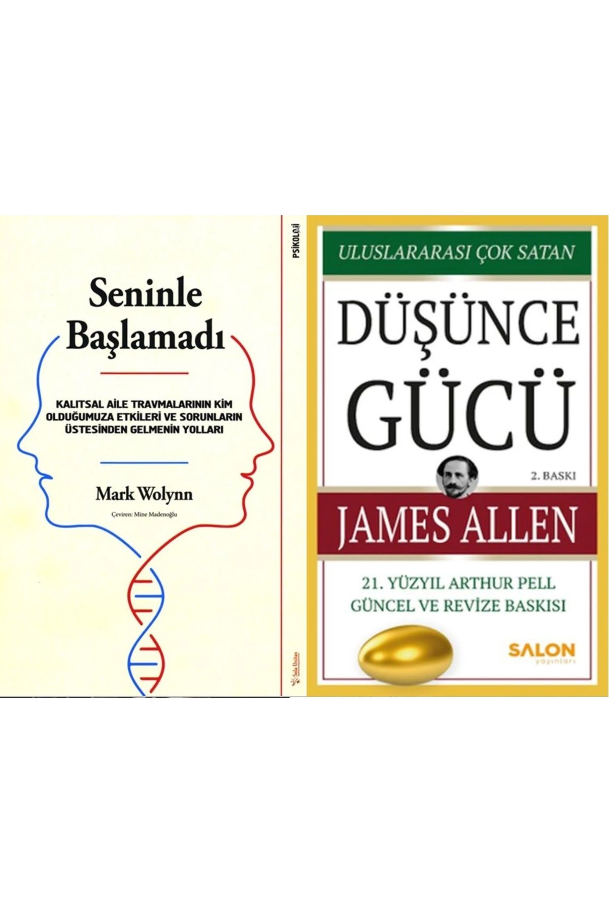 Sola Unitas Seninle Başlamadı + Düşünce Gücü 2 Kitap Set