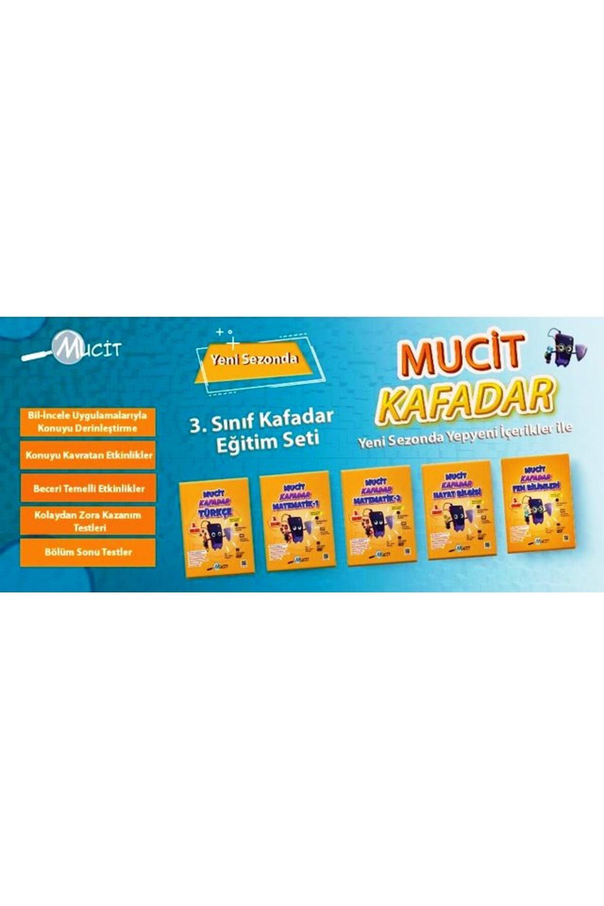 Mucit Yayınları 3. Sınıf Kafadar Set