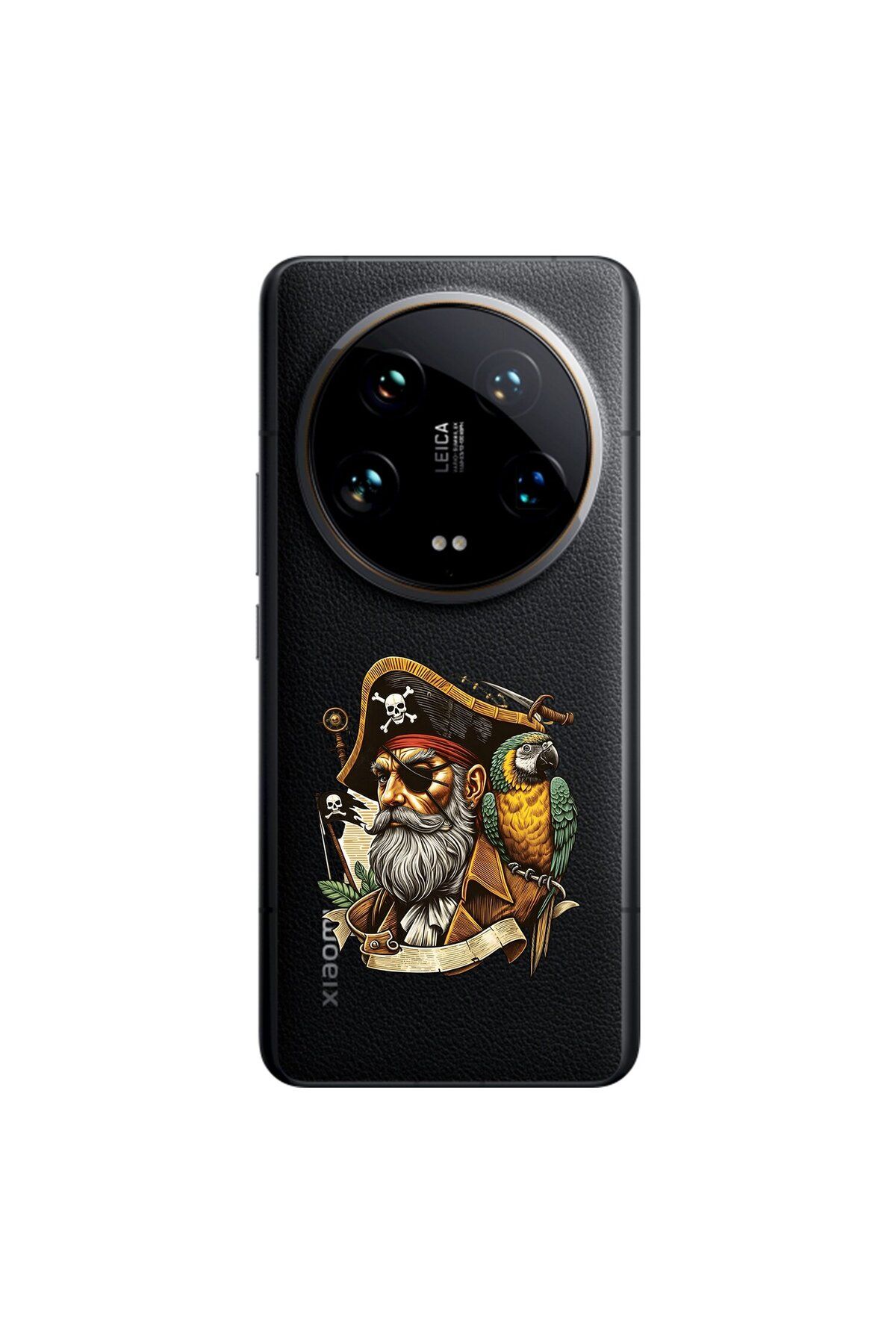 Dali Design Xiaomi Mi 14 Ultra Uyumlu Şeffaf Kılıf Pirate 3 Tasarımlı