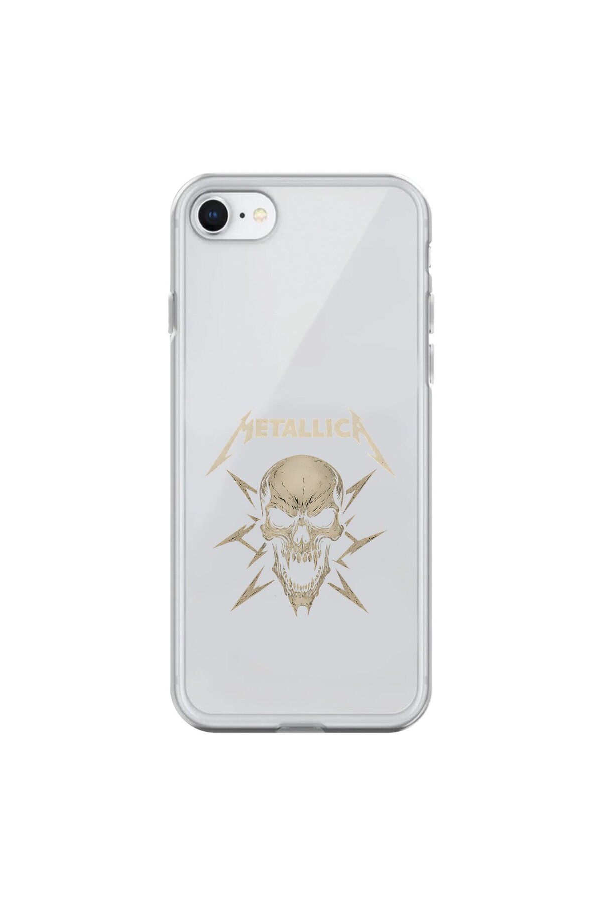 Dali Design iPhone 6 Uyumlu Şeffaf Kılıf Metallica Tasarımlı