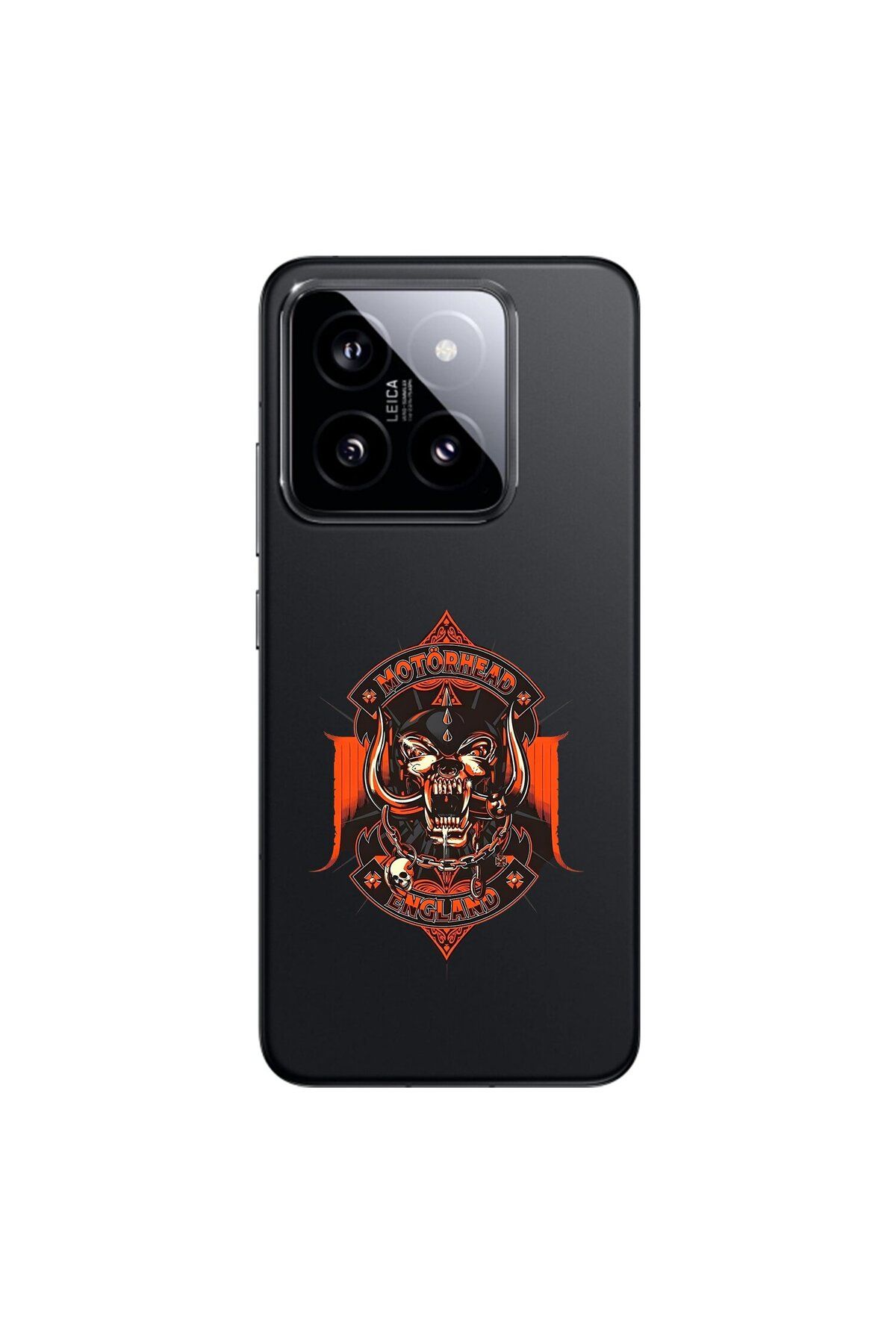 Dali Design Xiaomi Mi 14 Uyumlu Şeffaf Kılıf Motörhead Tasarımlı