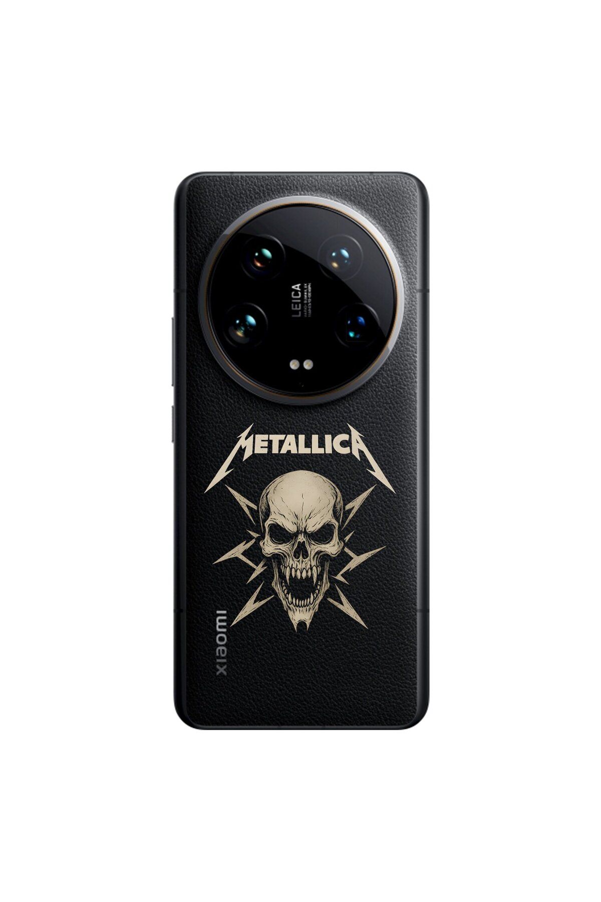 Dali Design Xiaomi Mi 14 Ultra Uyumlu Şeffaf Kılıf Metallica Tasarımlı