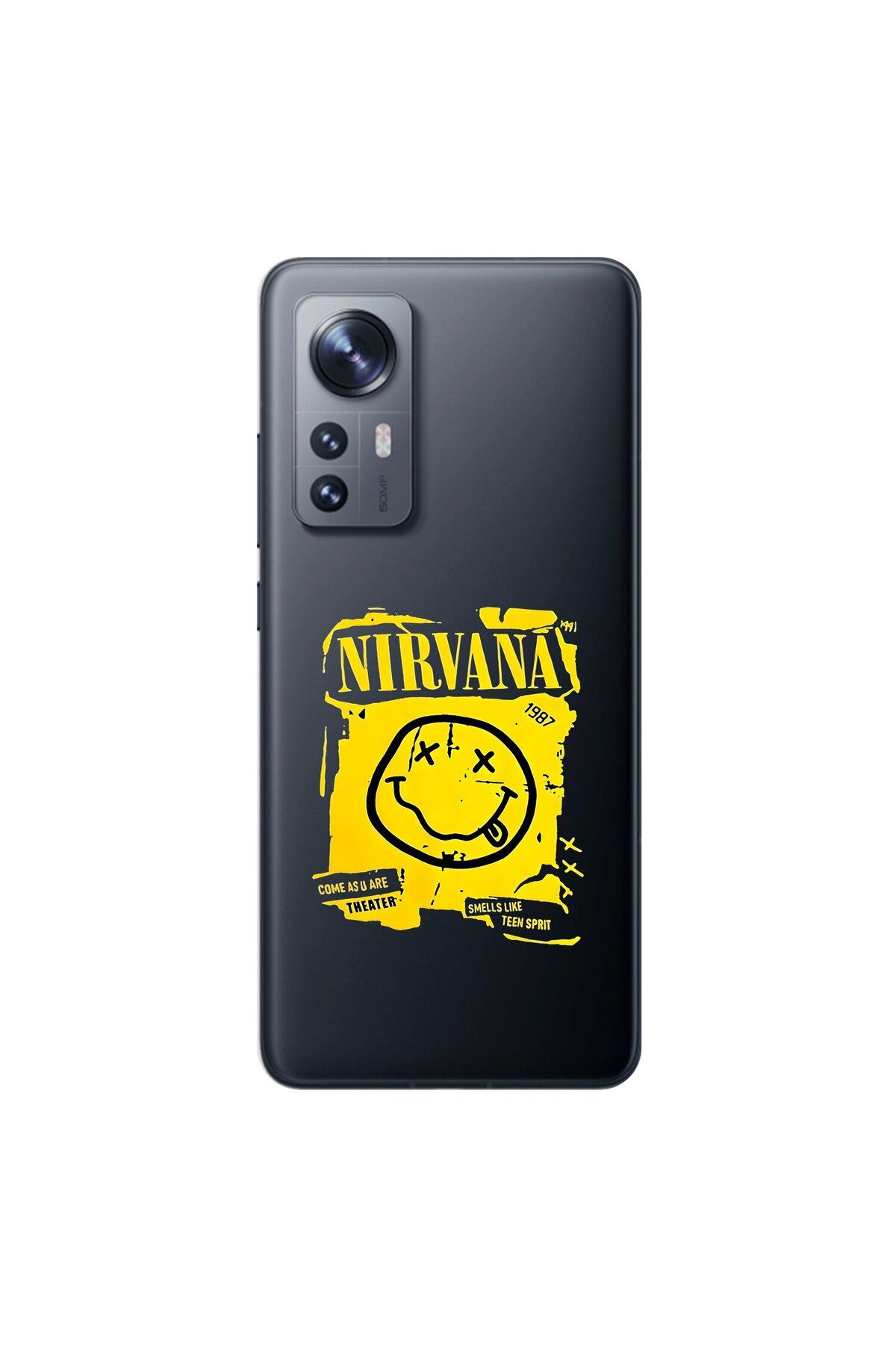 Dali Design Xiaomi Mi 12 Pro Uyumlu Şeffaf Kılıf Nirvana Tasarımlı