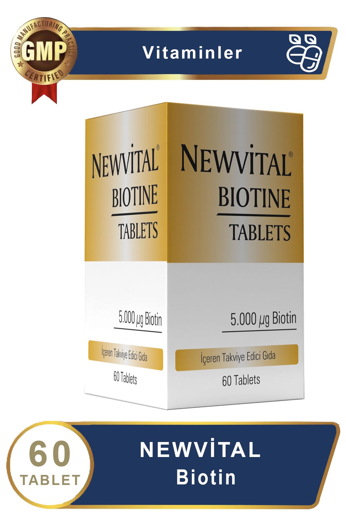Newvital Biotin 60 Tablet