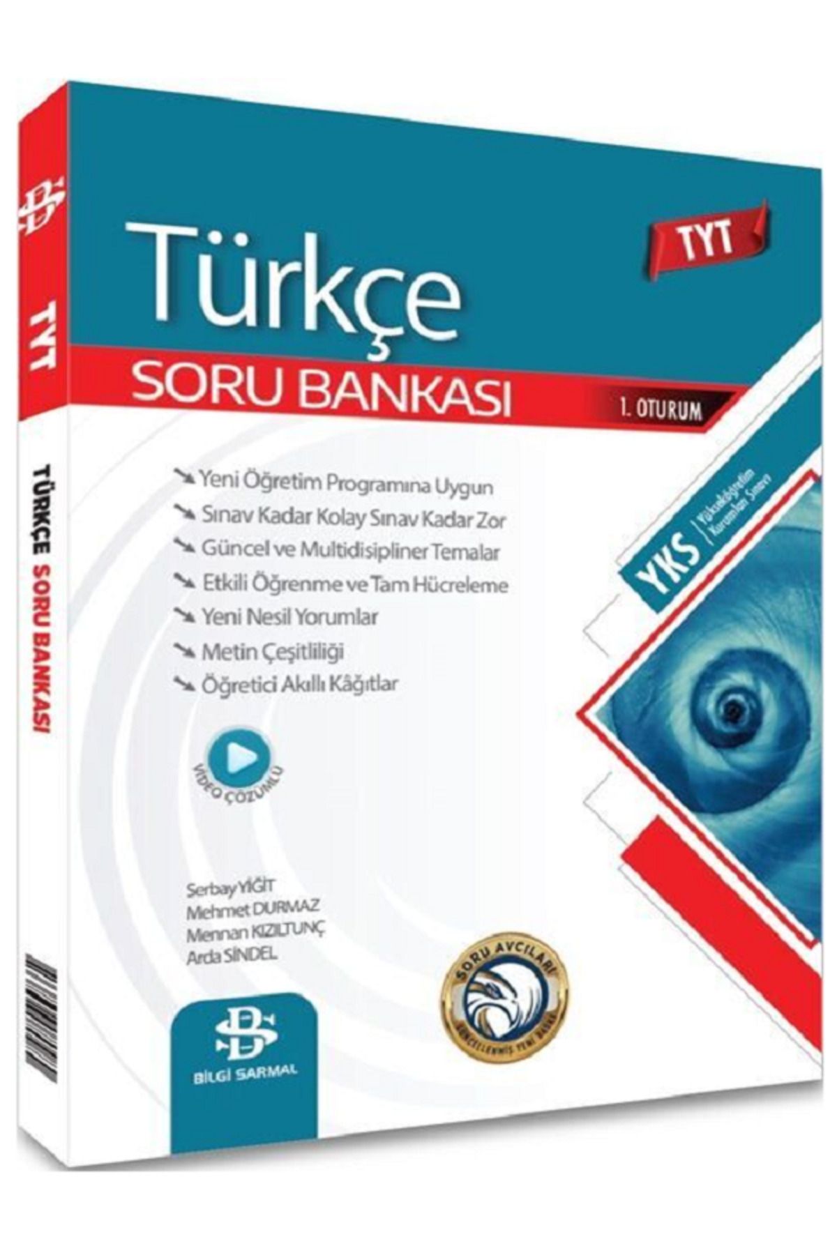 Evrensel İletişim Yayınları Bilgi Sarmal TYT Türkçe Soru Bankası / Yeni Öğretim Programına Uygun / Video Çözümlü