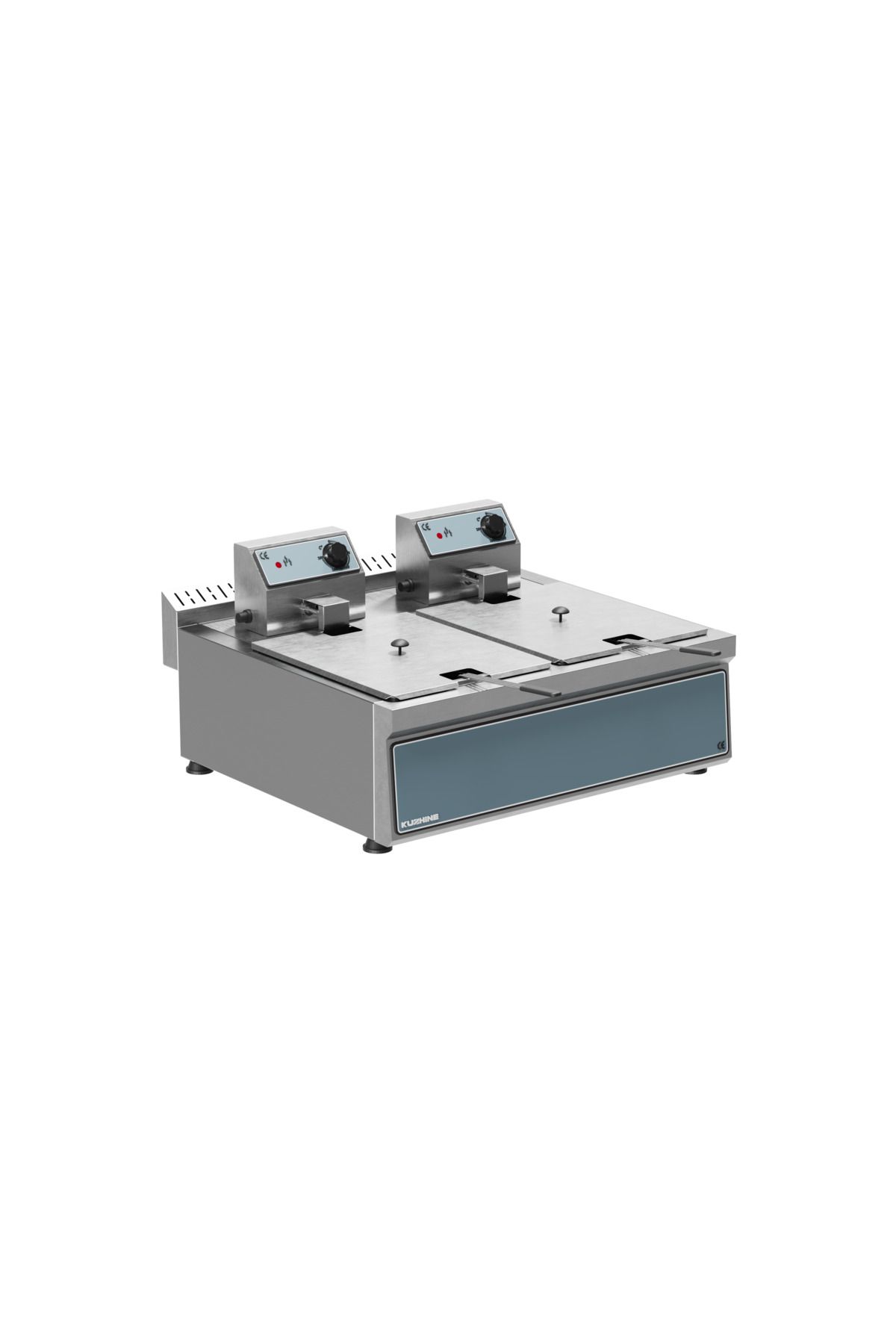 KUZHINE FRİTÖZ ELEKTRİKLİ SET 5+5 LİTRE
