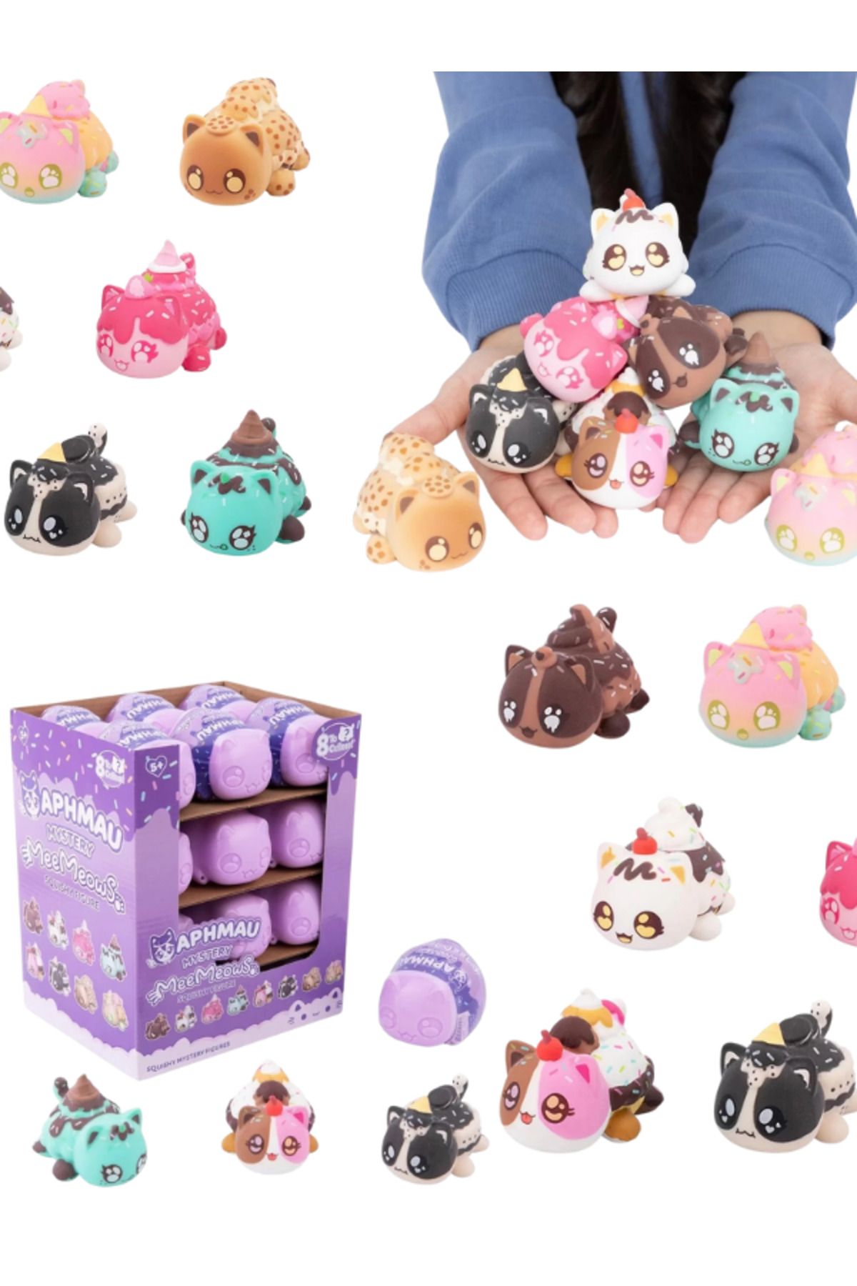 Muhcu Home Aphmau Sürpriz Squishies -sSS3 - Tekli Paket Sürpriz Oyuncaklar