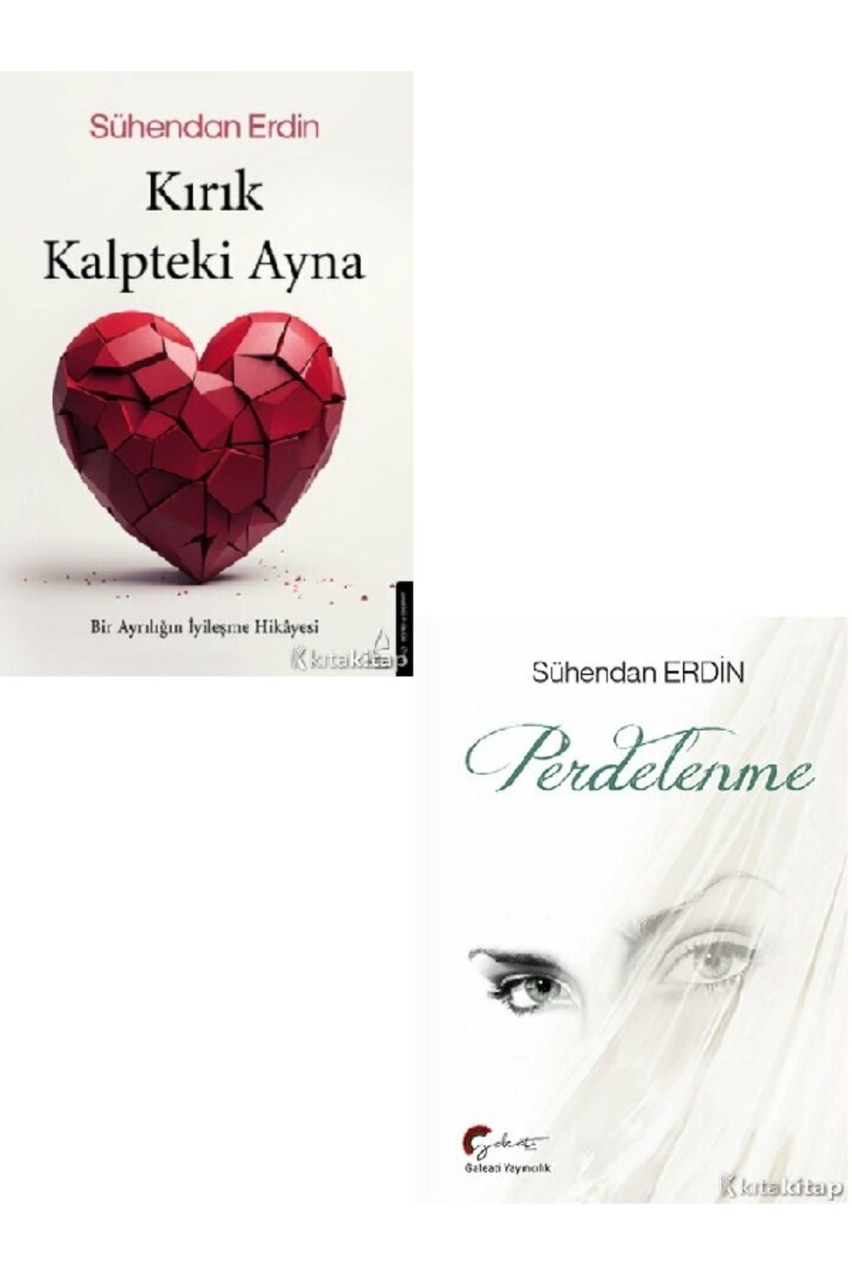Destek Yayınları Kırık Kalpteki Ayna - Perdelenme - Sühendan Erdin 2 KİTAP SET ( ÜCRETSİZ KARGO )