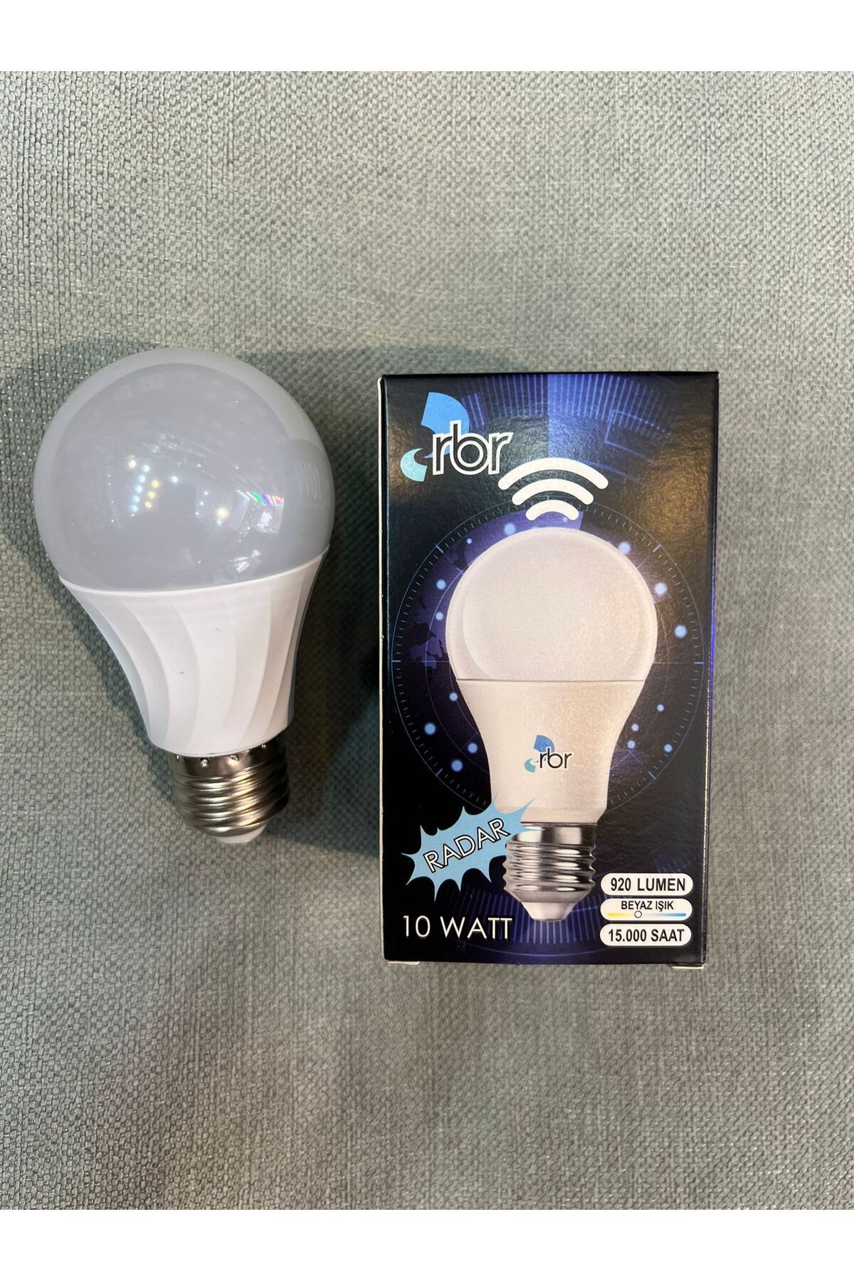 OKYANUSAYD SENSÖRLÜ 10 WATT 920 LÜMEN BEYAZ IŞIK LED AMPUL