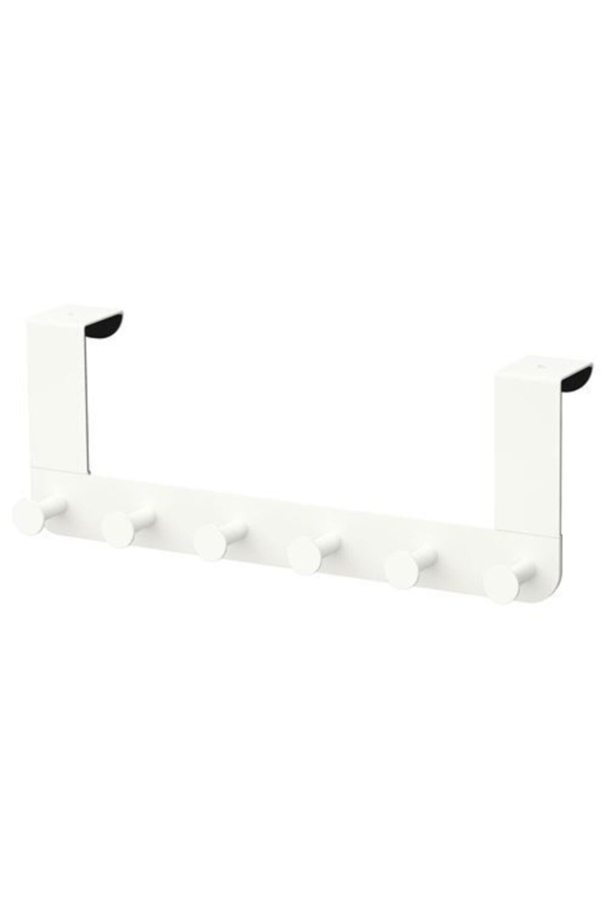 teknotrust Beyaz Kapı Askısı 35x13 cm, Şık ve Pratik Kapı Üstü Askılık