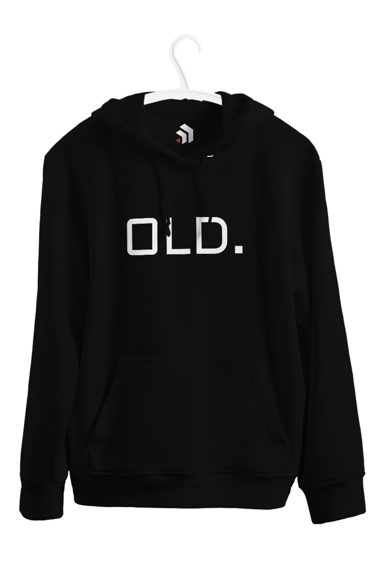karikatürstore Old Baskılı Unisex Kapşonlu Sweat