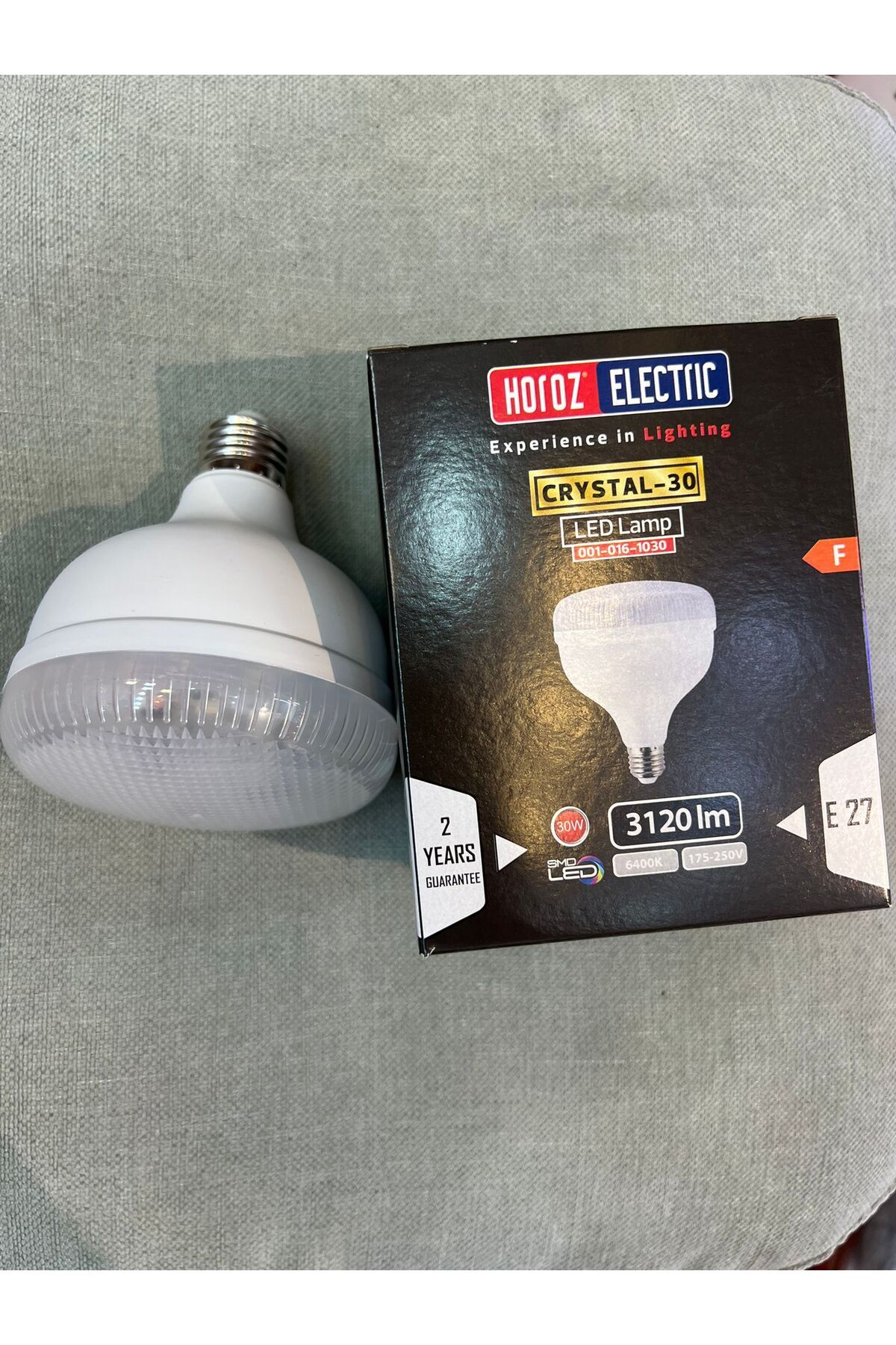 OKYANUSAYD 30 WATT KRİSTAL TORCH YÜKSEK IŞIK 3120 LÜMEN BEYAZ LED AMPUL