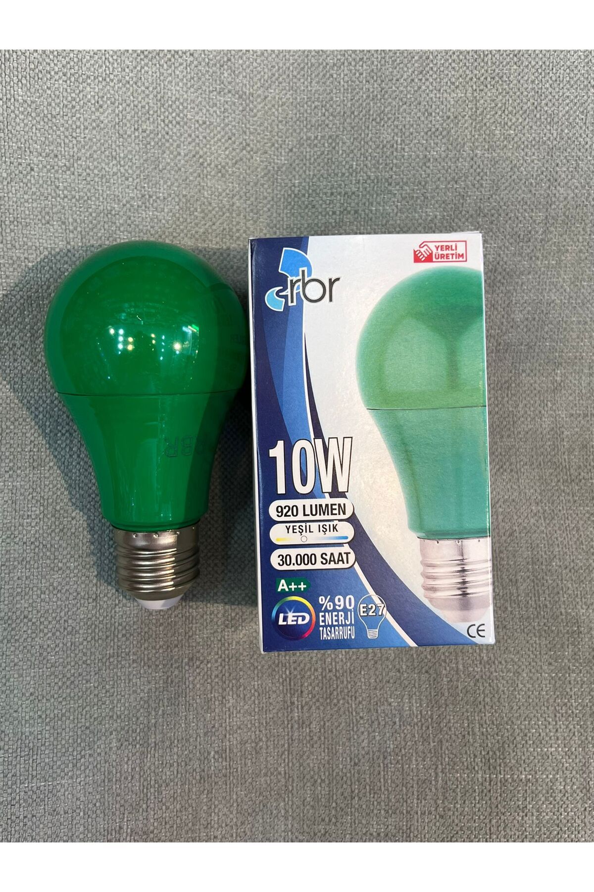 OKYANUSAYD 10 WATT YEŞİL IŞIK 920 LÜMEN E-27 DUY LED AMPUL