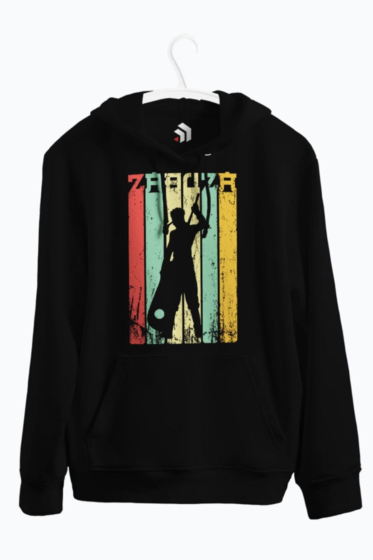 karikatürstore Zabuza Momochi Anime Baskılı Kapşonlu Sweatshirt