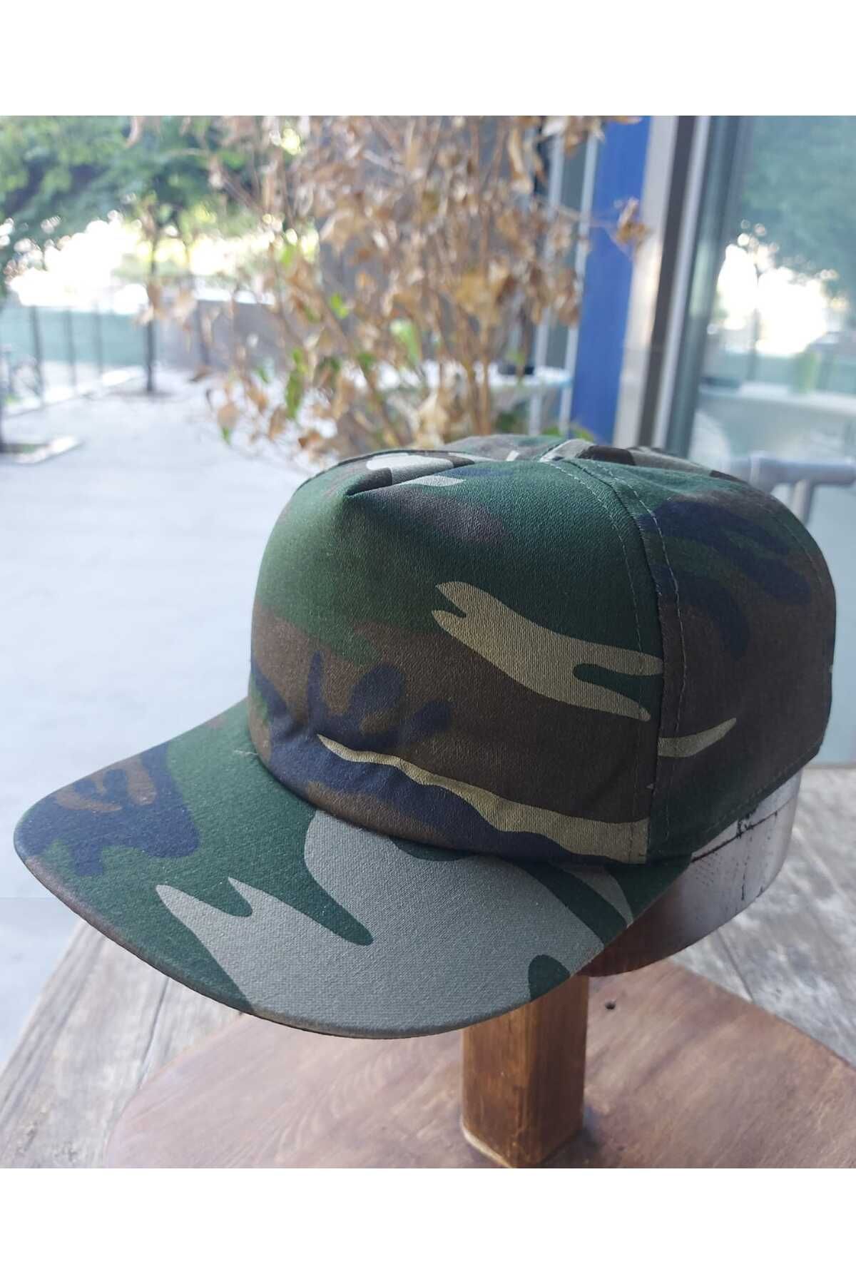 kho military design Kamuflaj Şapka Modeli Unisex Ayarlanabilir (Sıfır Ürün)