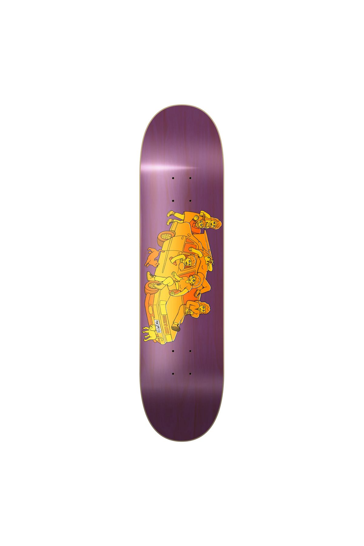 POW SUPPLY Co 8,125 Bad Girls II Kaykay Tahtası