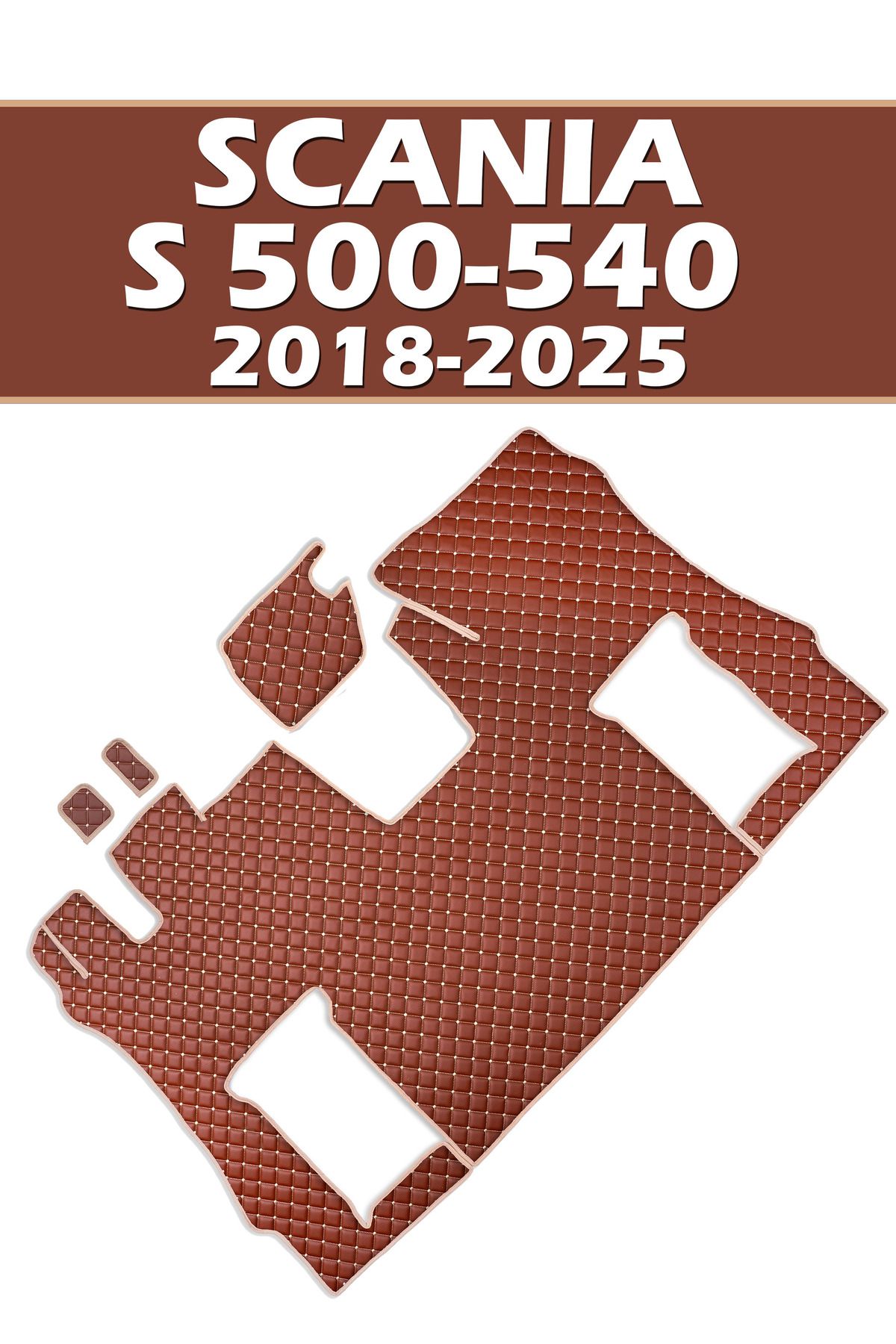 VIPTIRSHOP SCANIA S-500-540-560 (2018-2025) DERİ KAPİTONE PASPAS