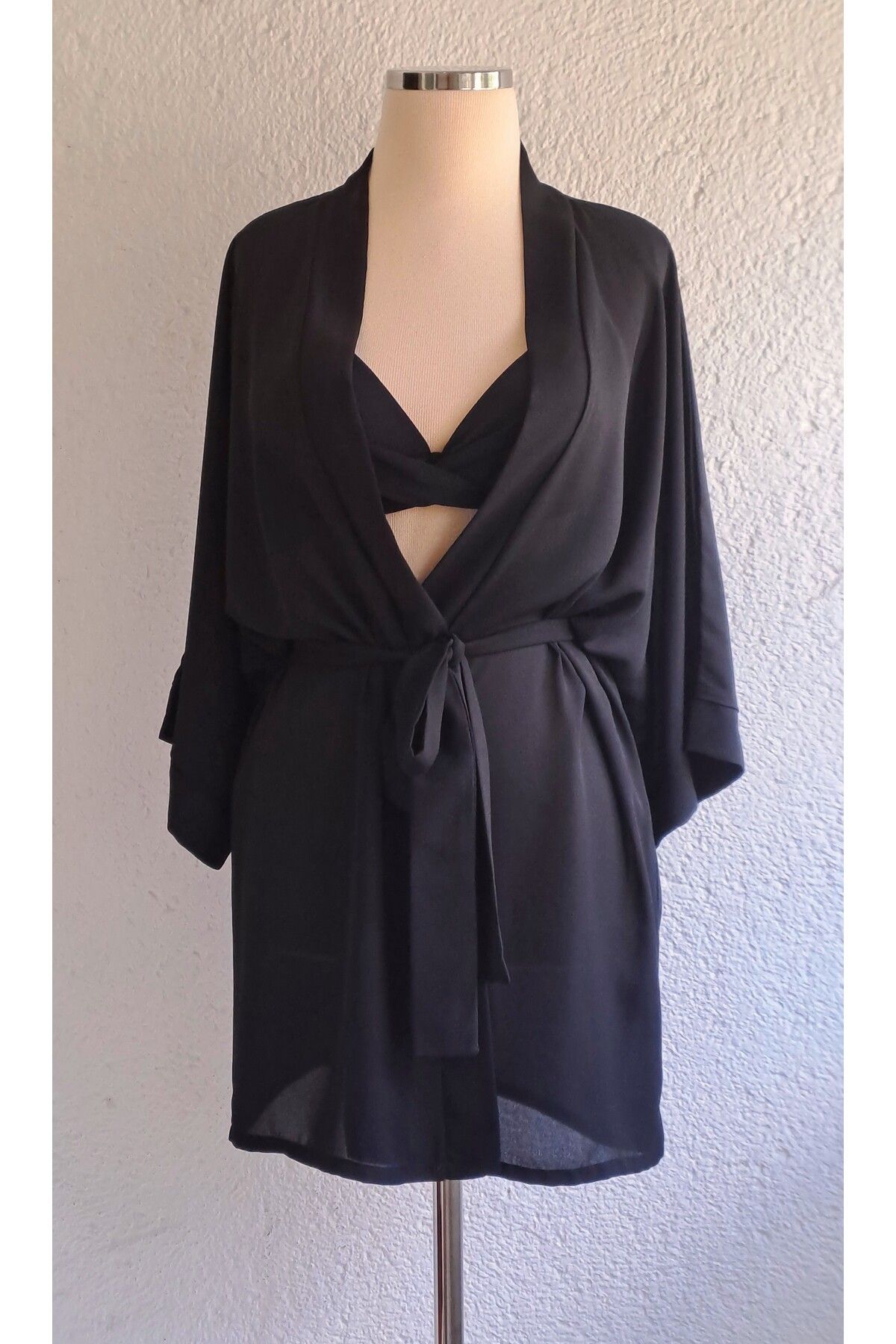 GODE Kuşaklı, şifon kimono