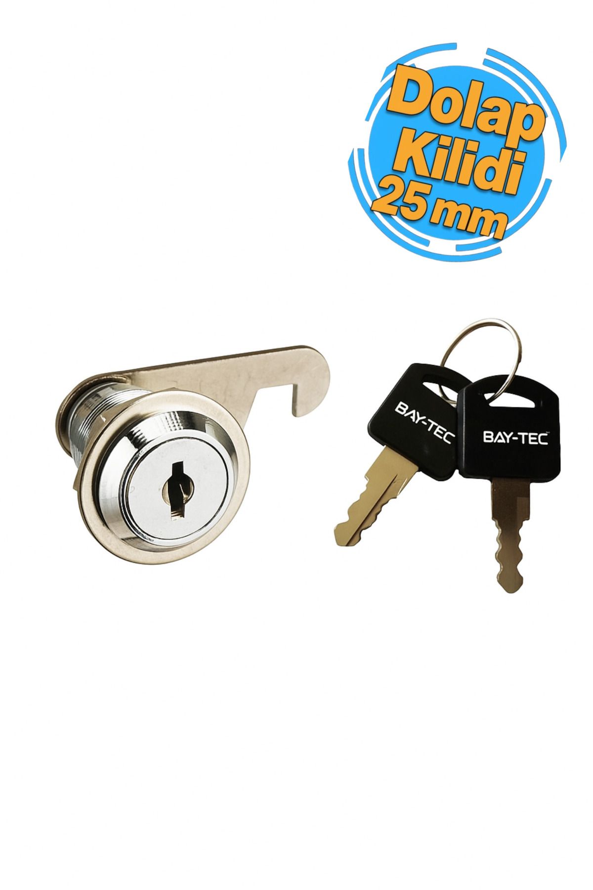 Baytec Mandallı Dolap Kilidi 25 mm
