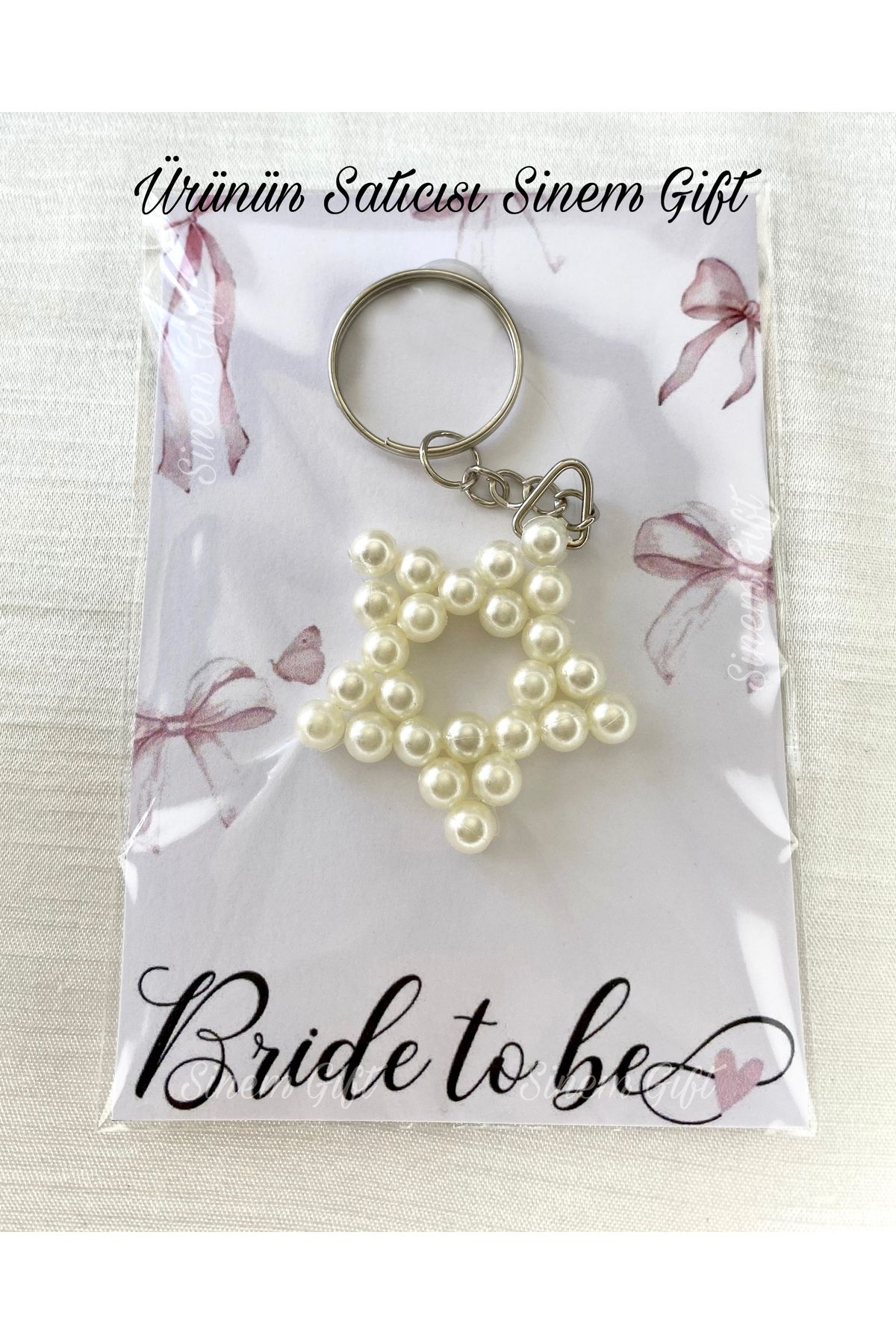 Sinem Gift 20 Adet Bride To Be Hediyelik Yıldız Anahtarlık- Bride To Be Hediyeliği- Bekarlığa Veda